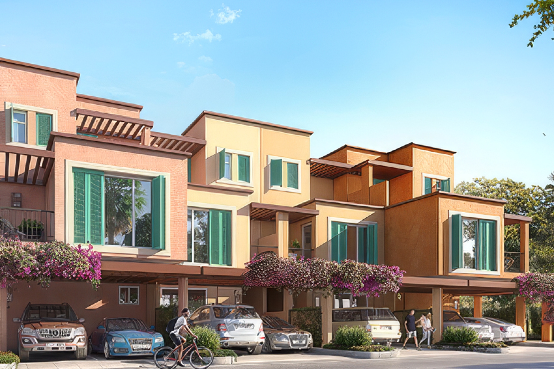 4‑Bed Townhouse in Nice, Damac Lagoons | Hive Homes Dubai