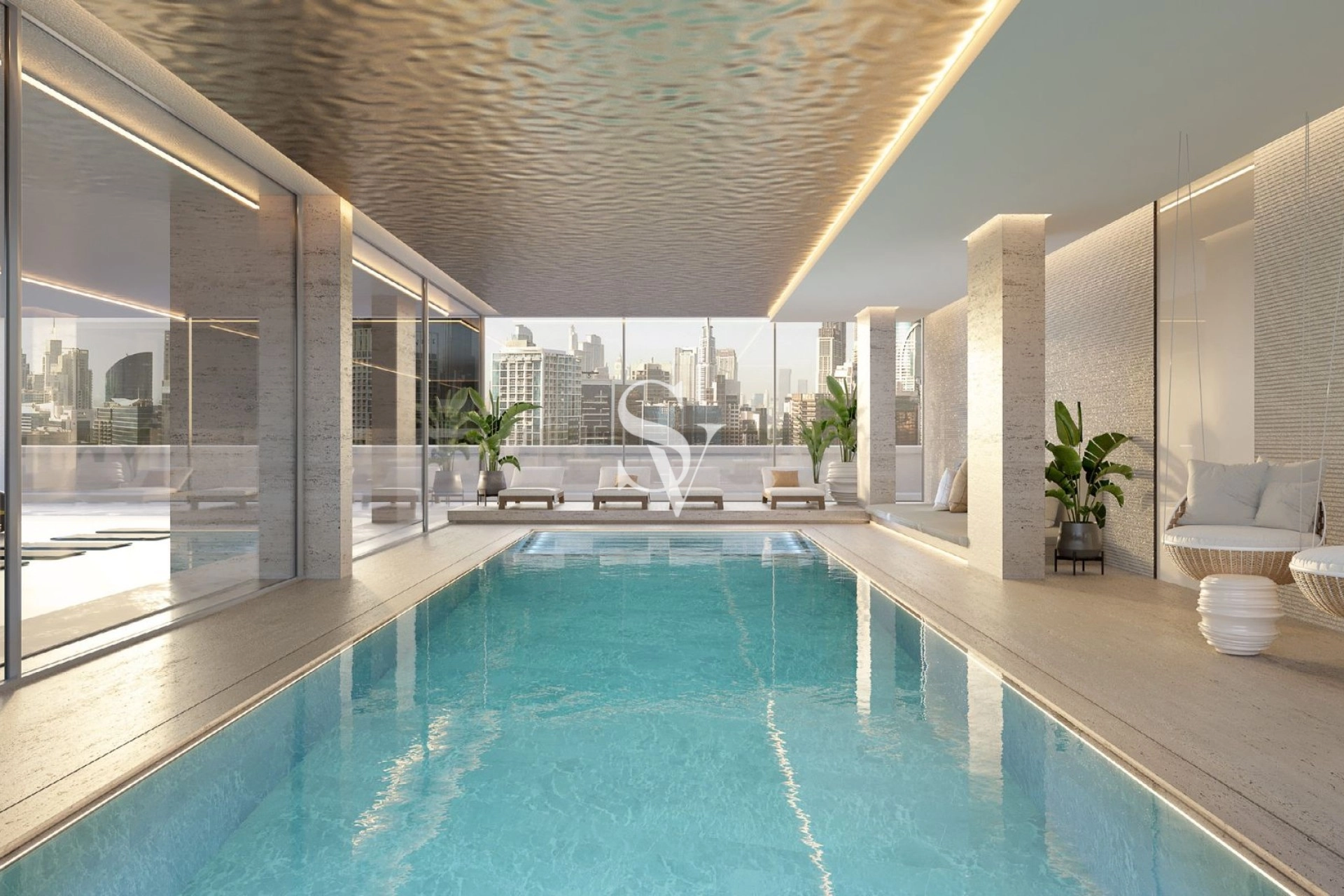 Magnifique 2 BR + Study in Business Bay 70/30