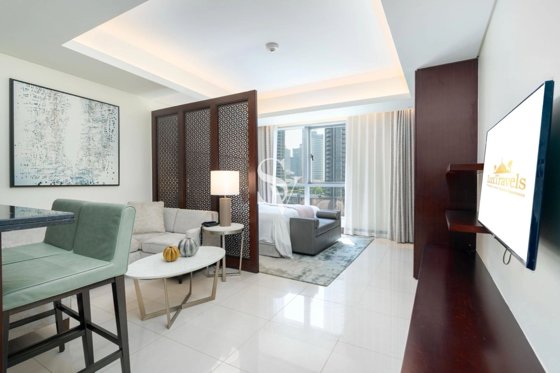 Best View -High Floor-  Furnished - Boulevard View