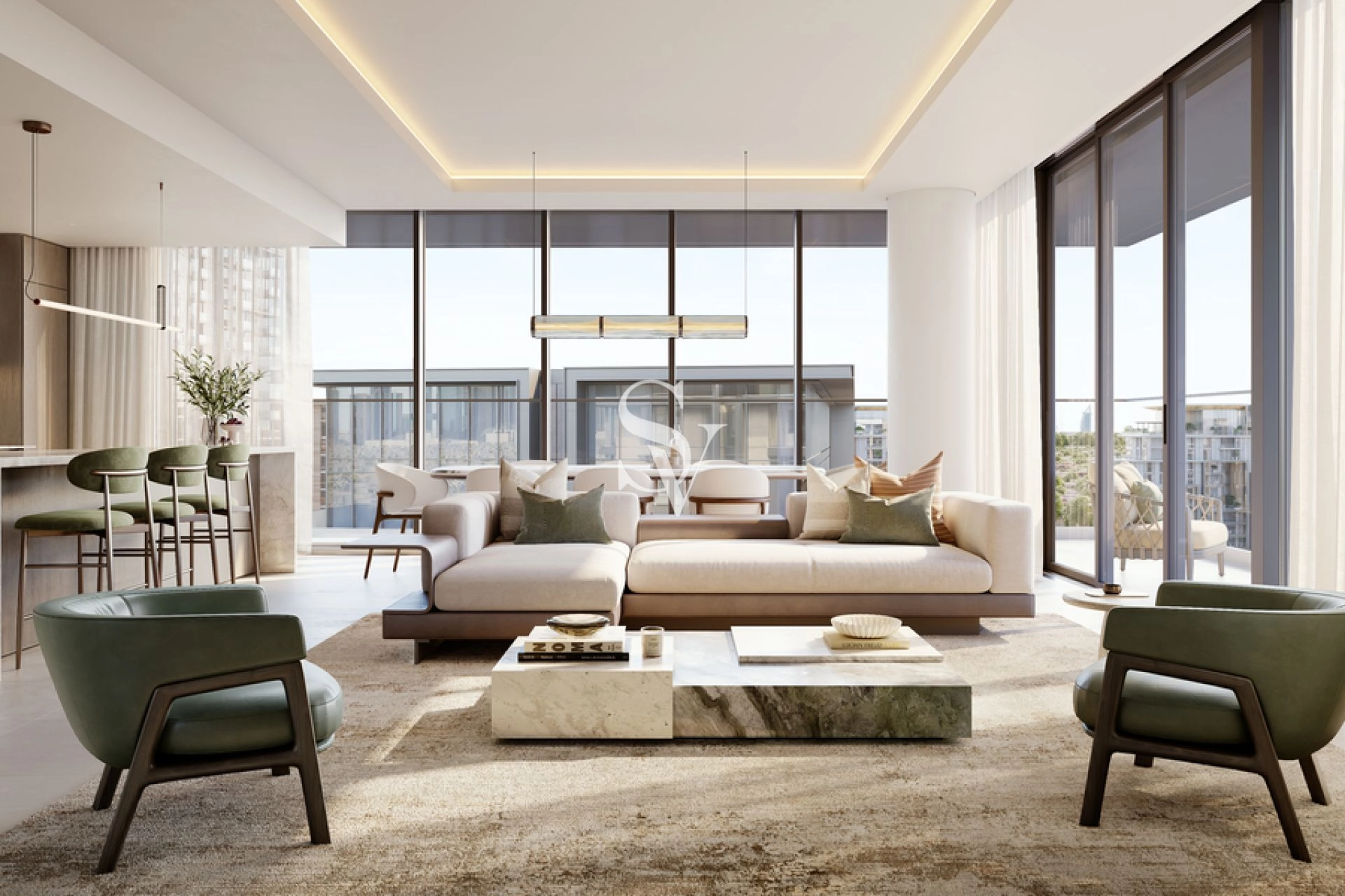 Direct Lagoon View | 1 BR Apartment in City Walk