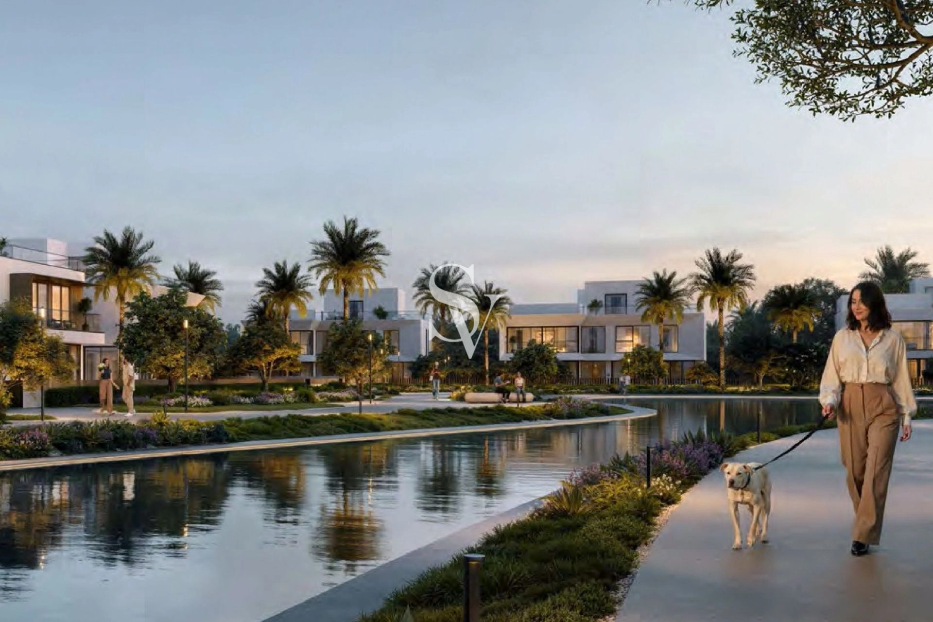 Luxury 4BR Lagoon Villa |On the Water |Single Row