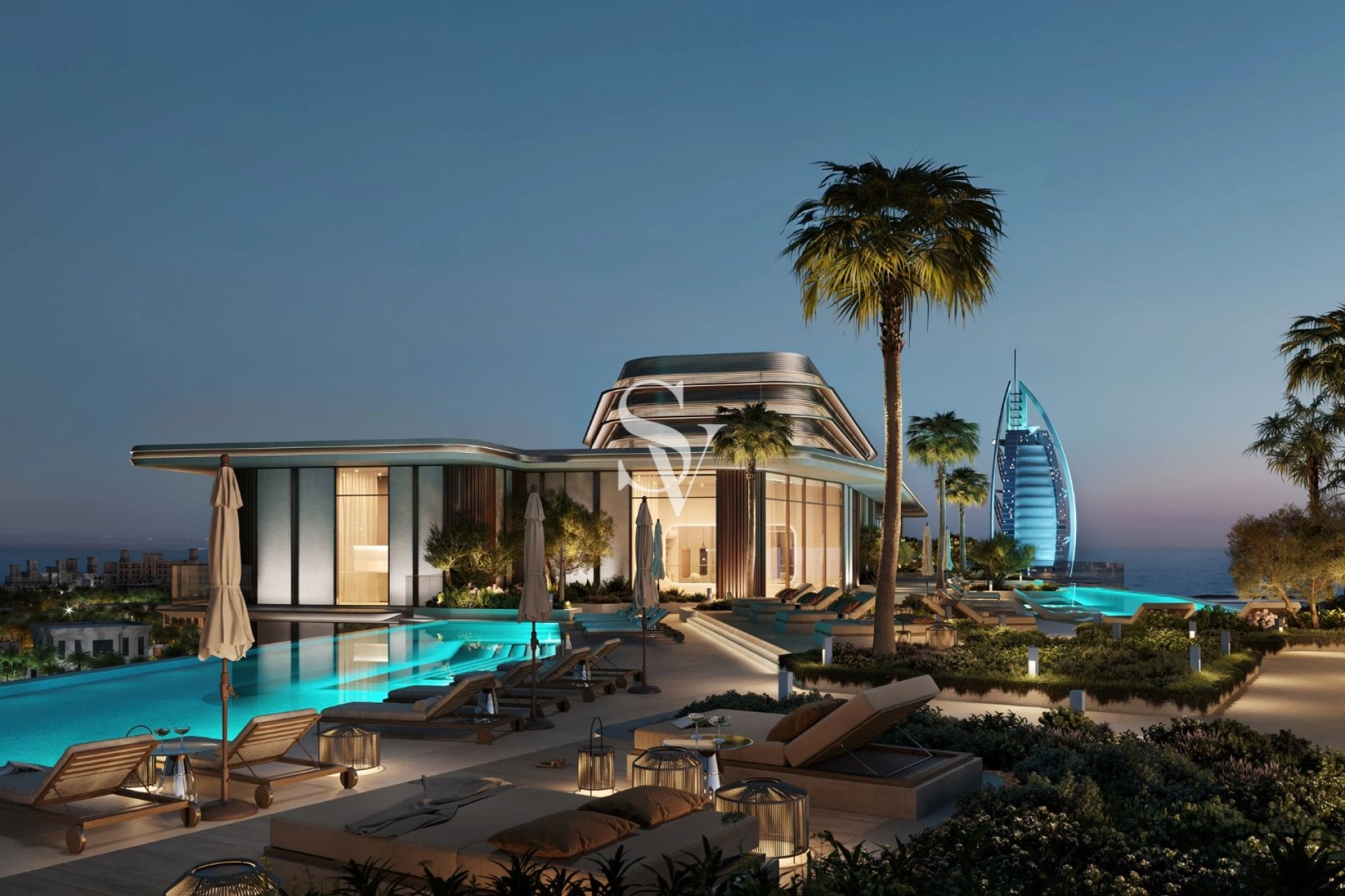 Burj Al Arab | Most Luxurious | Sky Infinity Pool