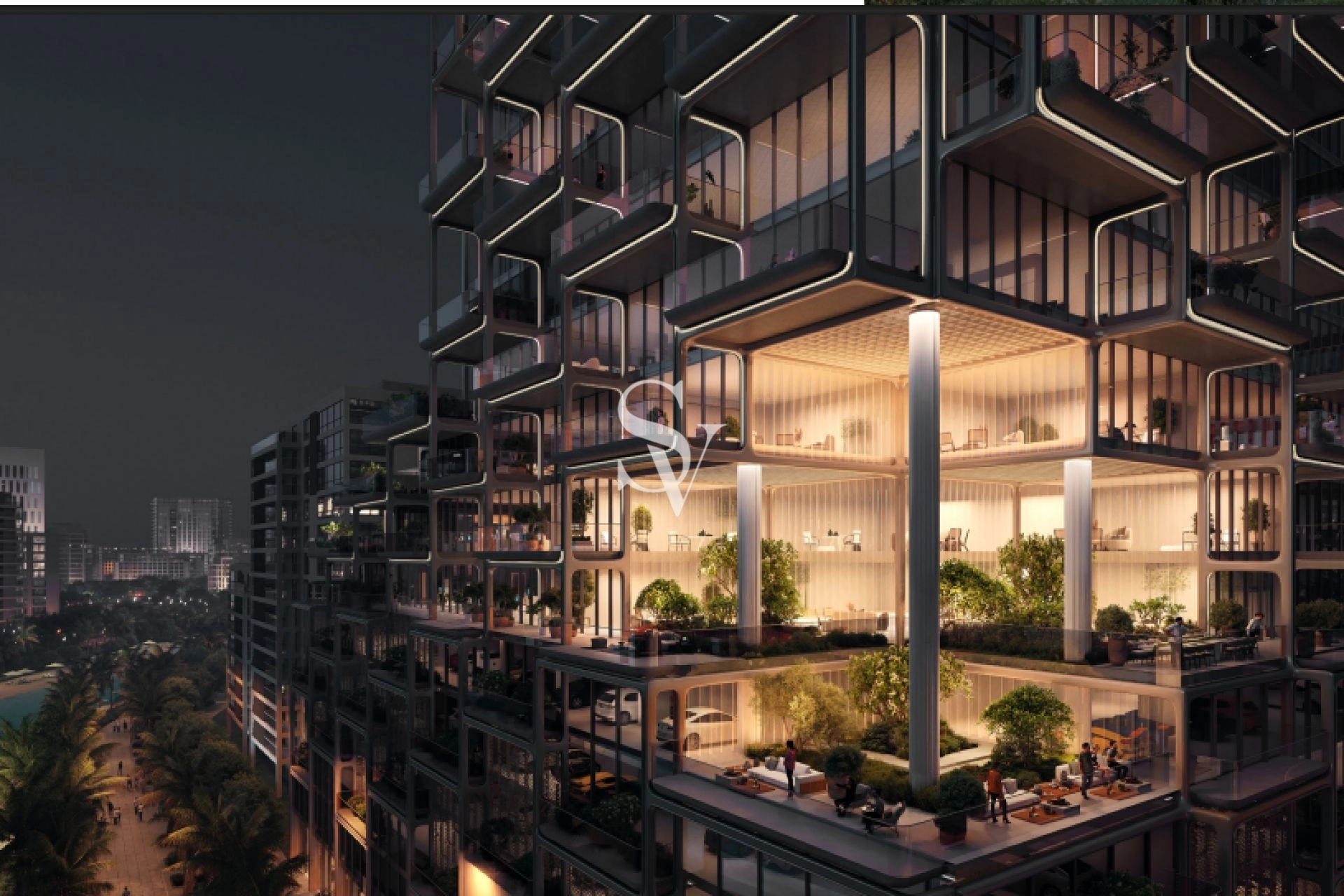 Corner Unit| Premium View | Designed by Zaha Hadid