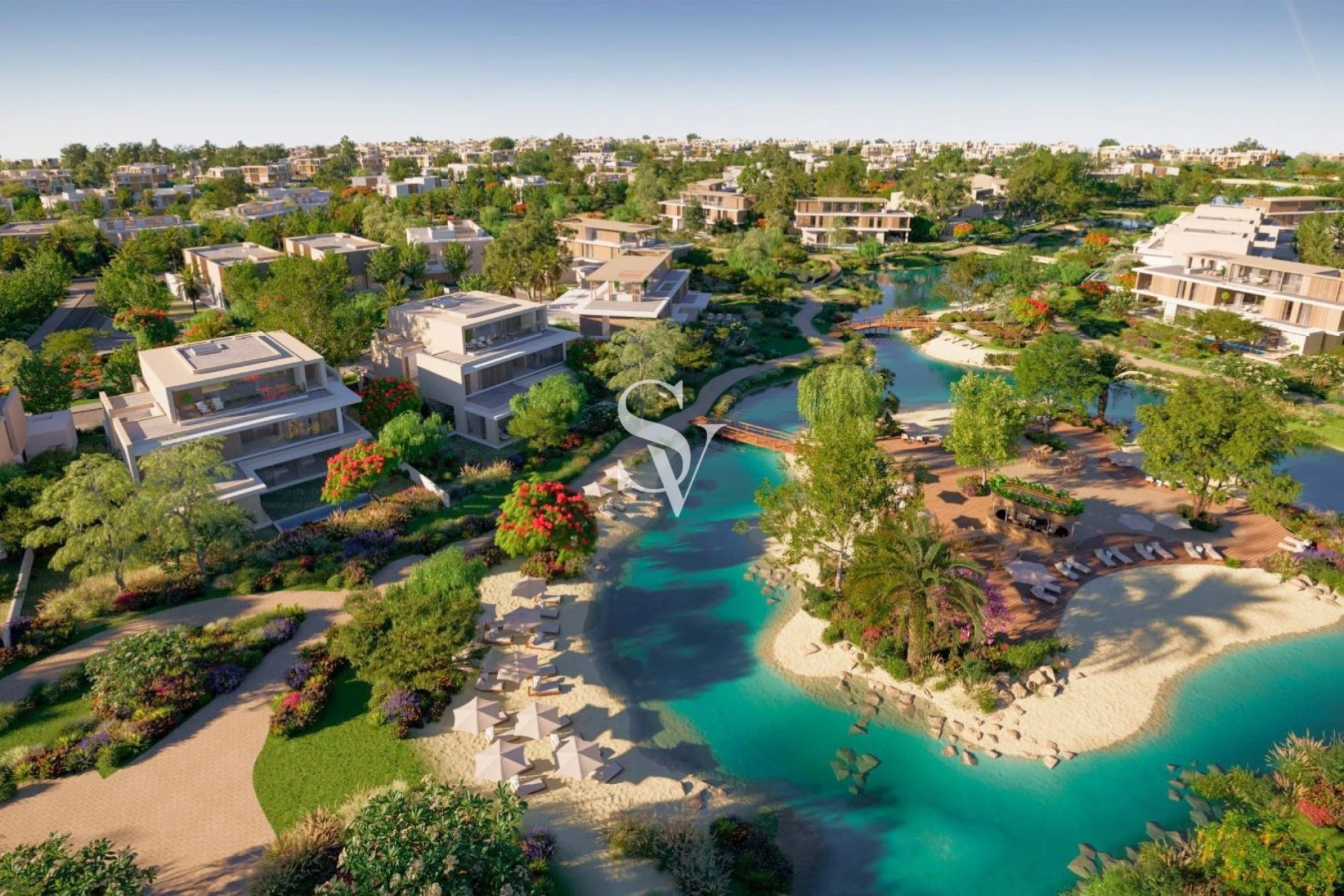 Park Facing | Luxury 3BR Villa |Blue Lagoon Access