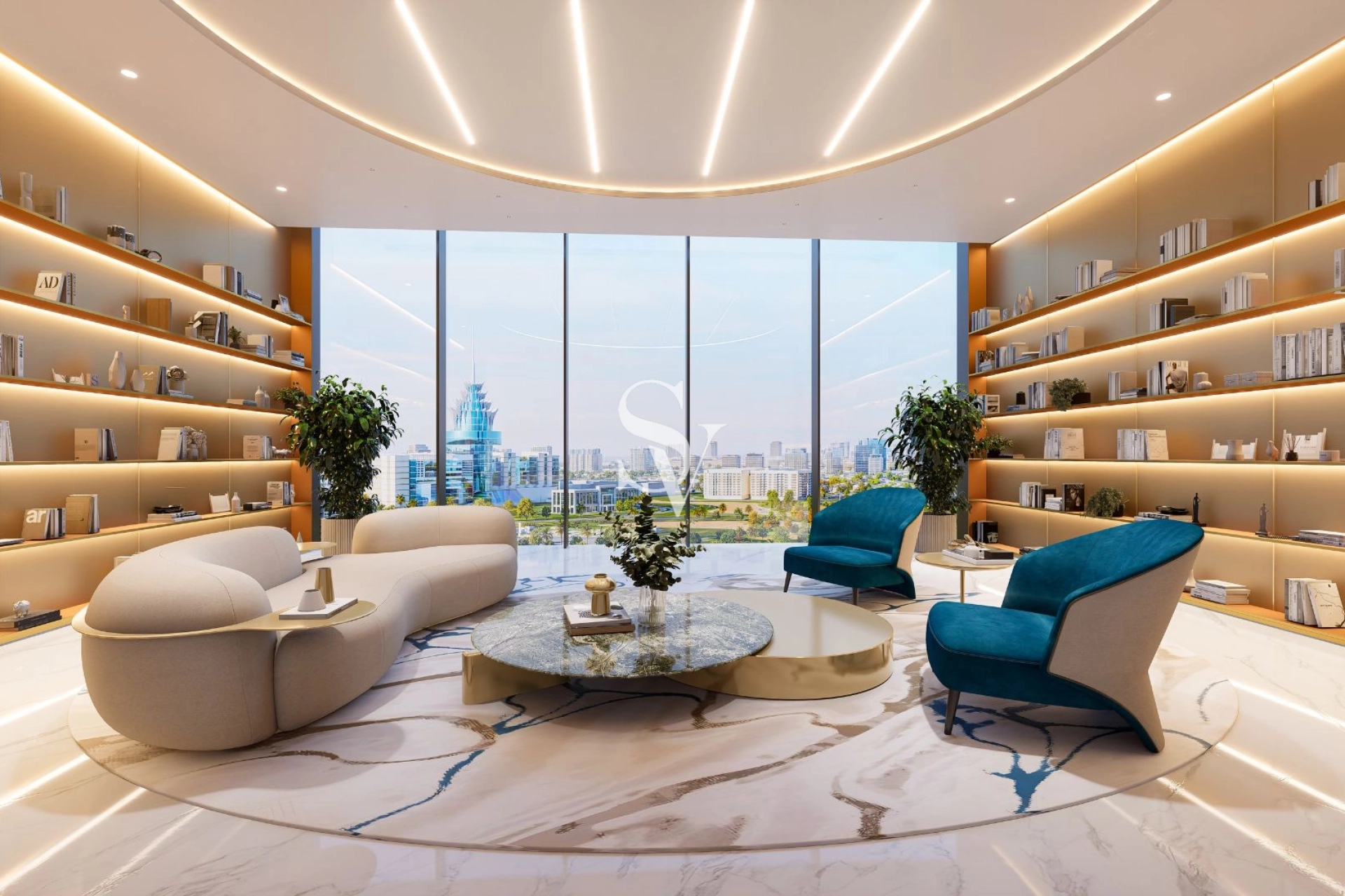 3 Bed + Pool | High Floor | Furnished | City View