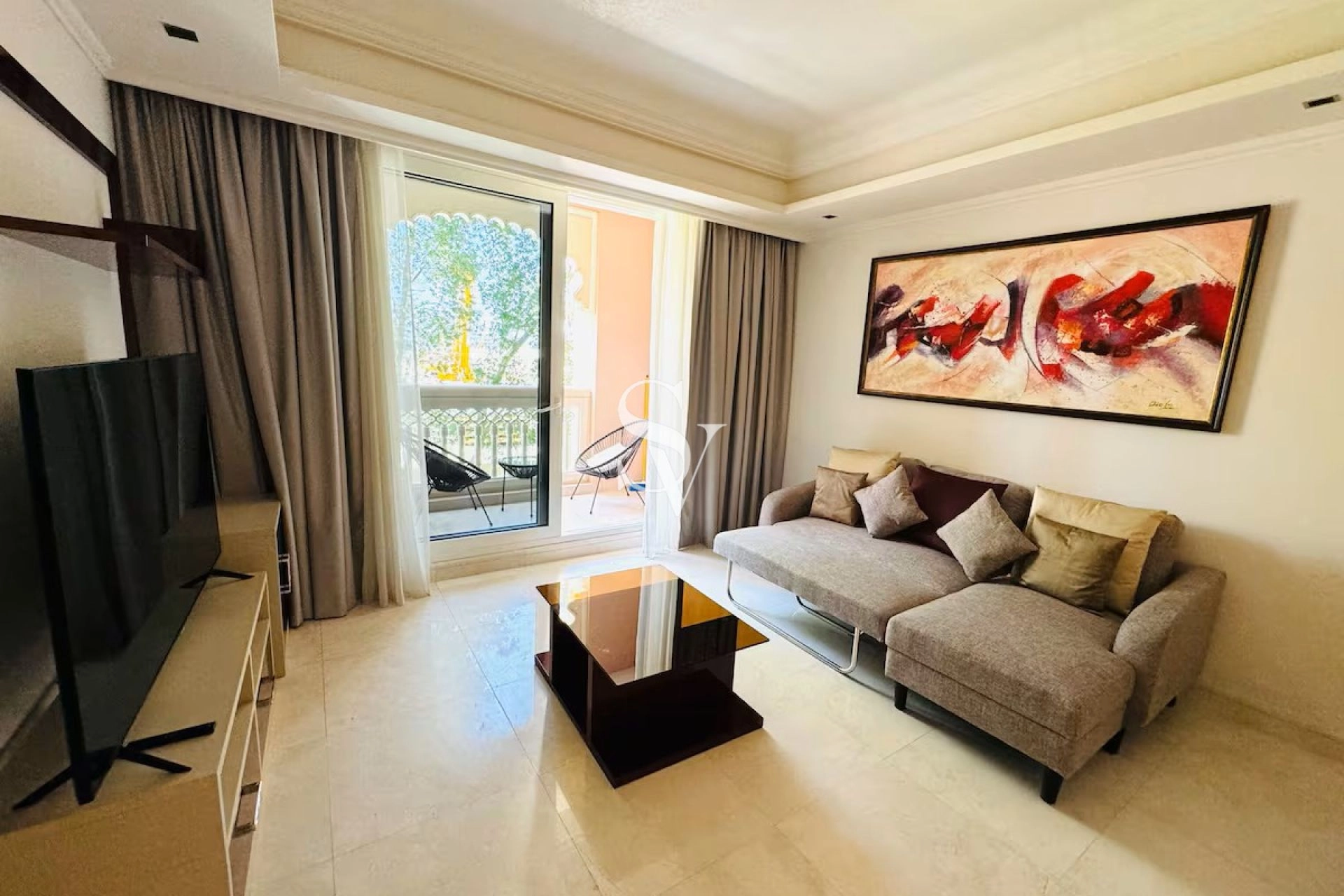 VACANT ON TRANSFER | TWO BALCONIES | PRIVATE BEACH