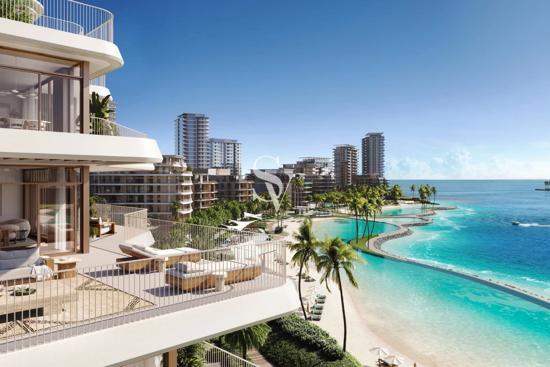 Resort Lifestyle | Premium 1BR |Private Beachfront