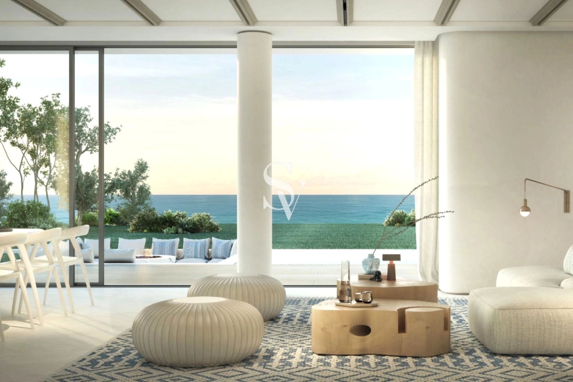 Resort 4 BR Villa | Private Beachfront | Open Sea