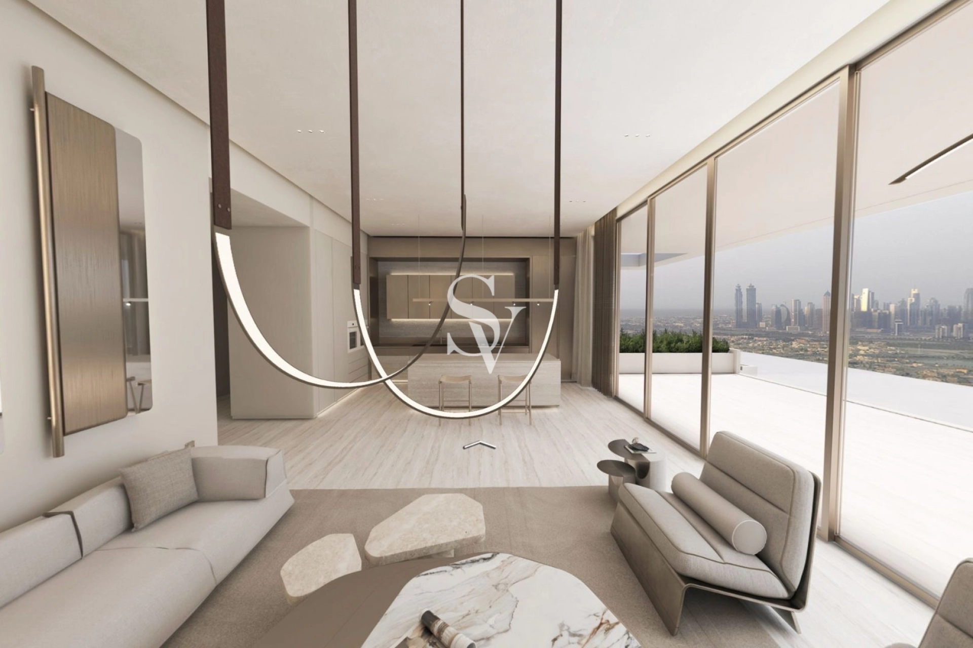 High Floor | Burj and Central Park View | 2BR