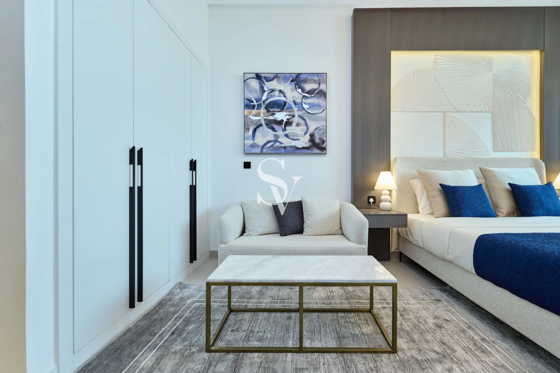 High Floor Furnished Studio |Open View |12 Cheques