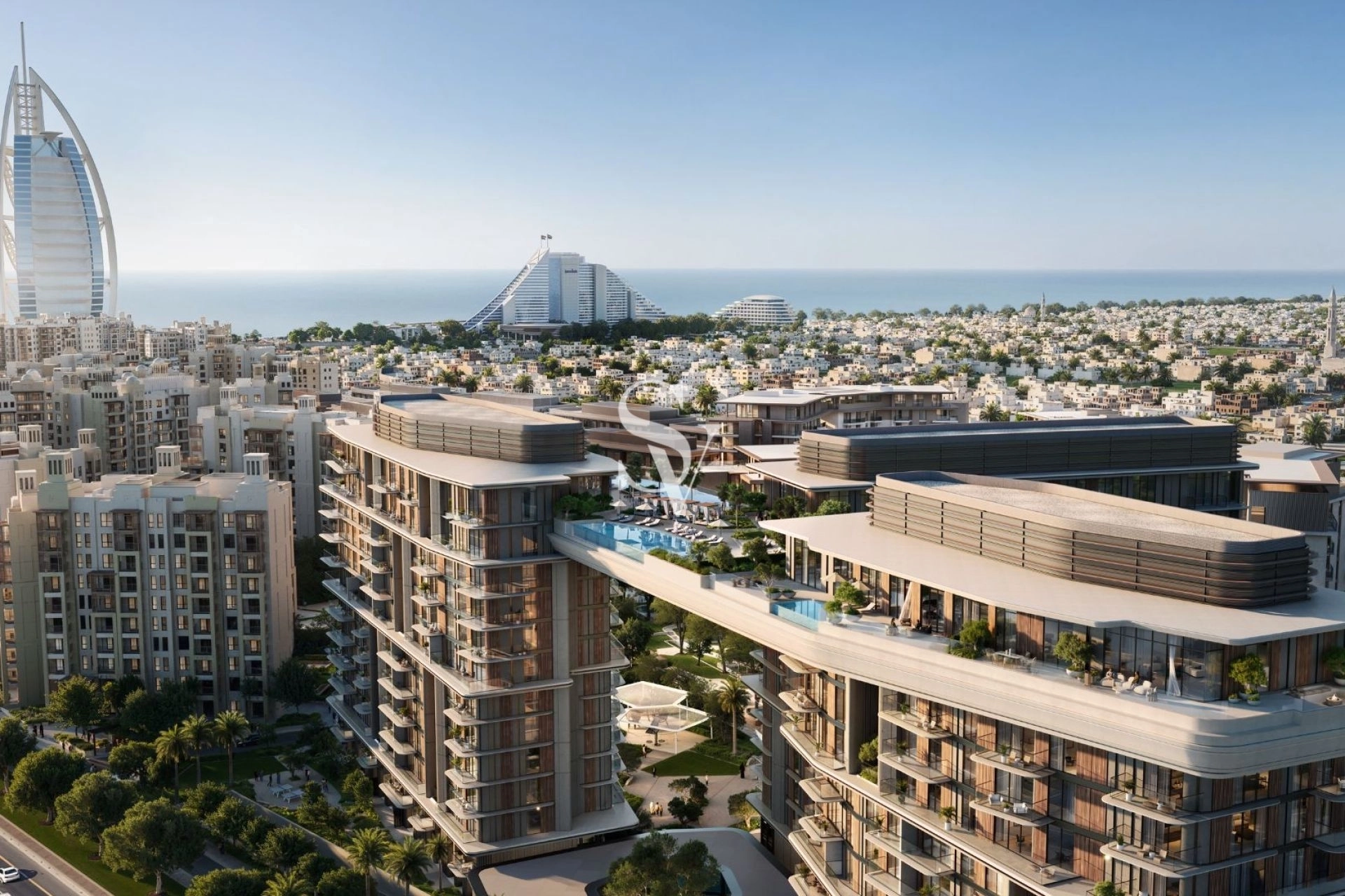 Sky Infinity Pool | Next to Burj Al Arab| Freehold