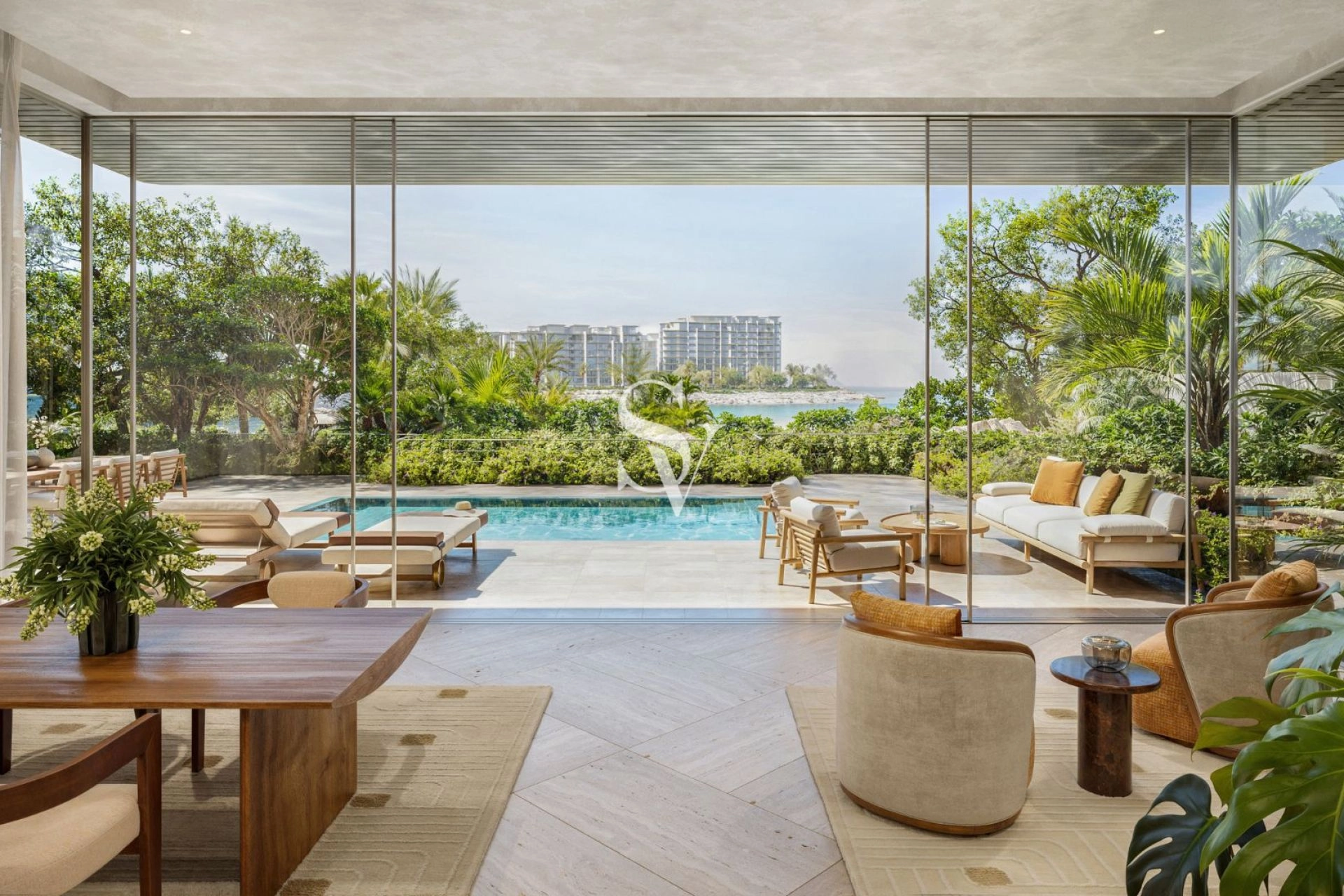La Mer Beach View| Finest Address |3BR Sea Terrace