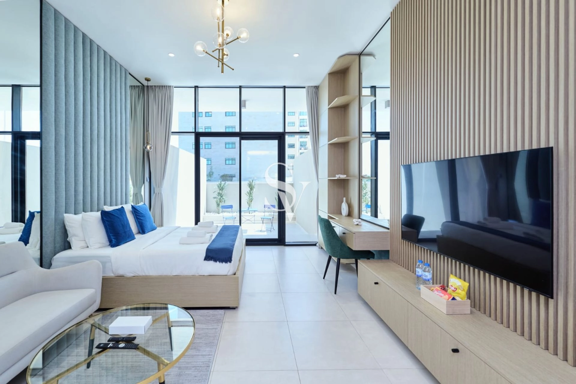 Massive Furnished Studio | Terrace | 12 Cheques