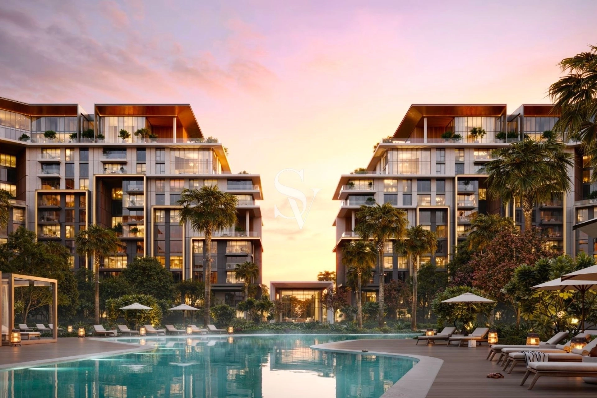 Direct Lagoon and Beach |Luxury 1BR |Urban Living