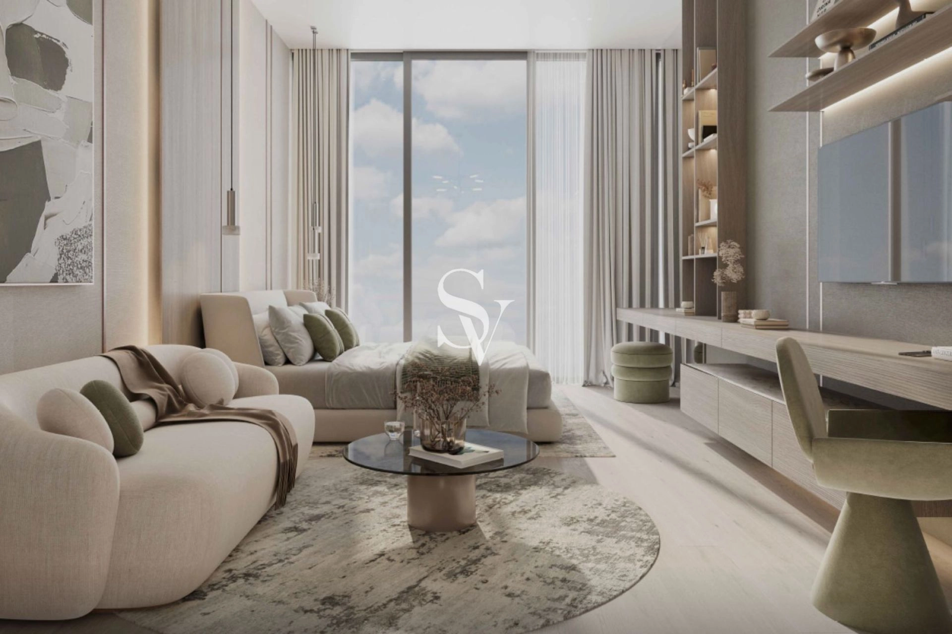 Pool View | 50-50 payment | Closed Kitchen | Vastu