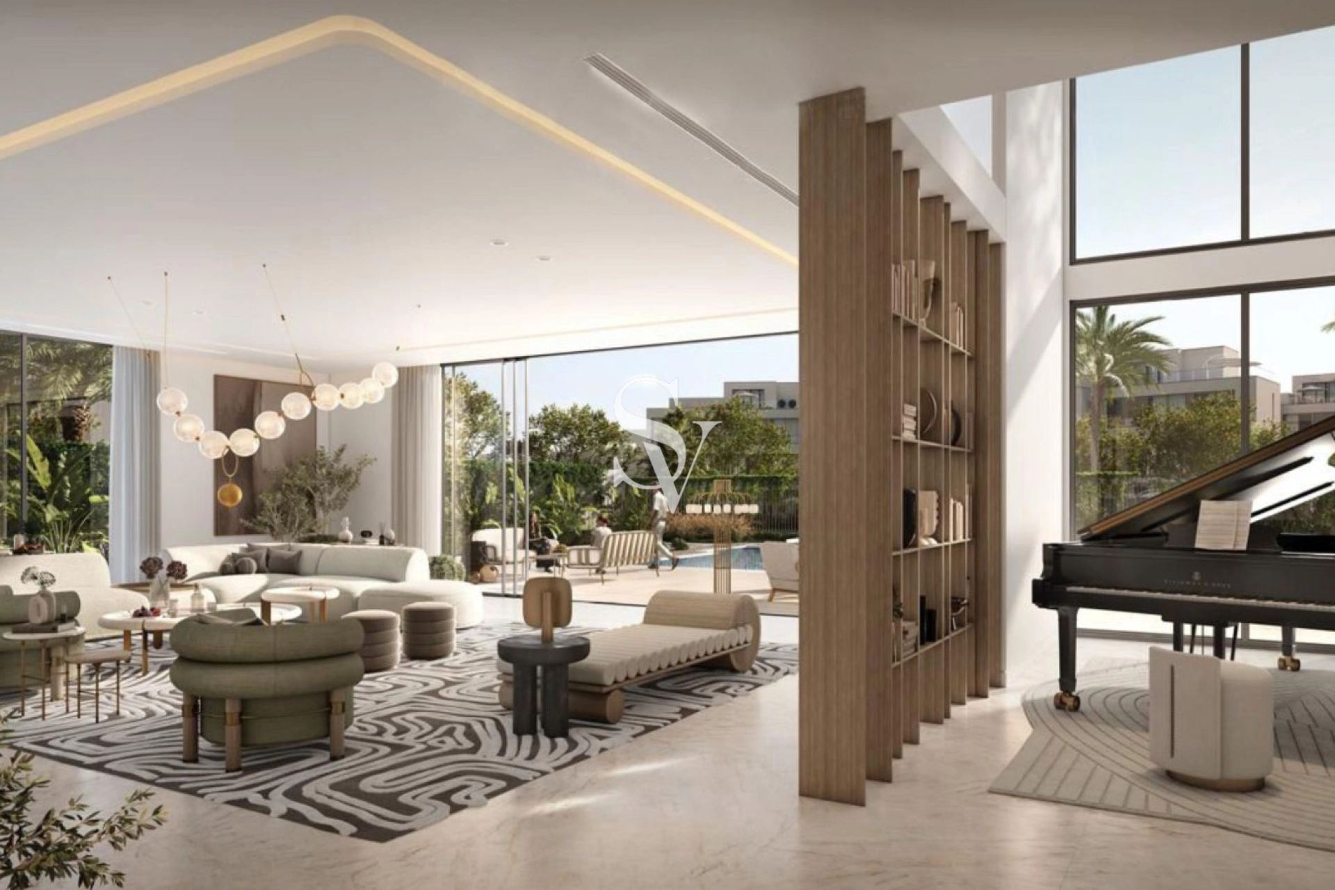 Mirage at The Oasis | Lagoon View | Flat Style