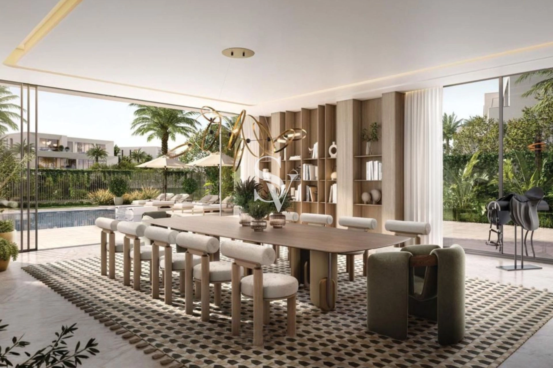 Mirage at The Oasis | Lagoon View | Flat Style