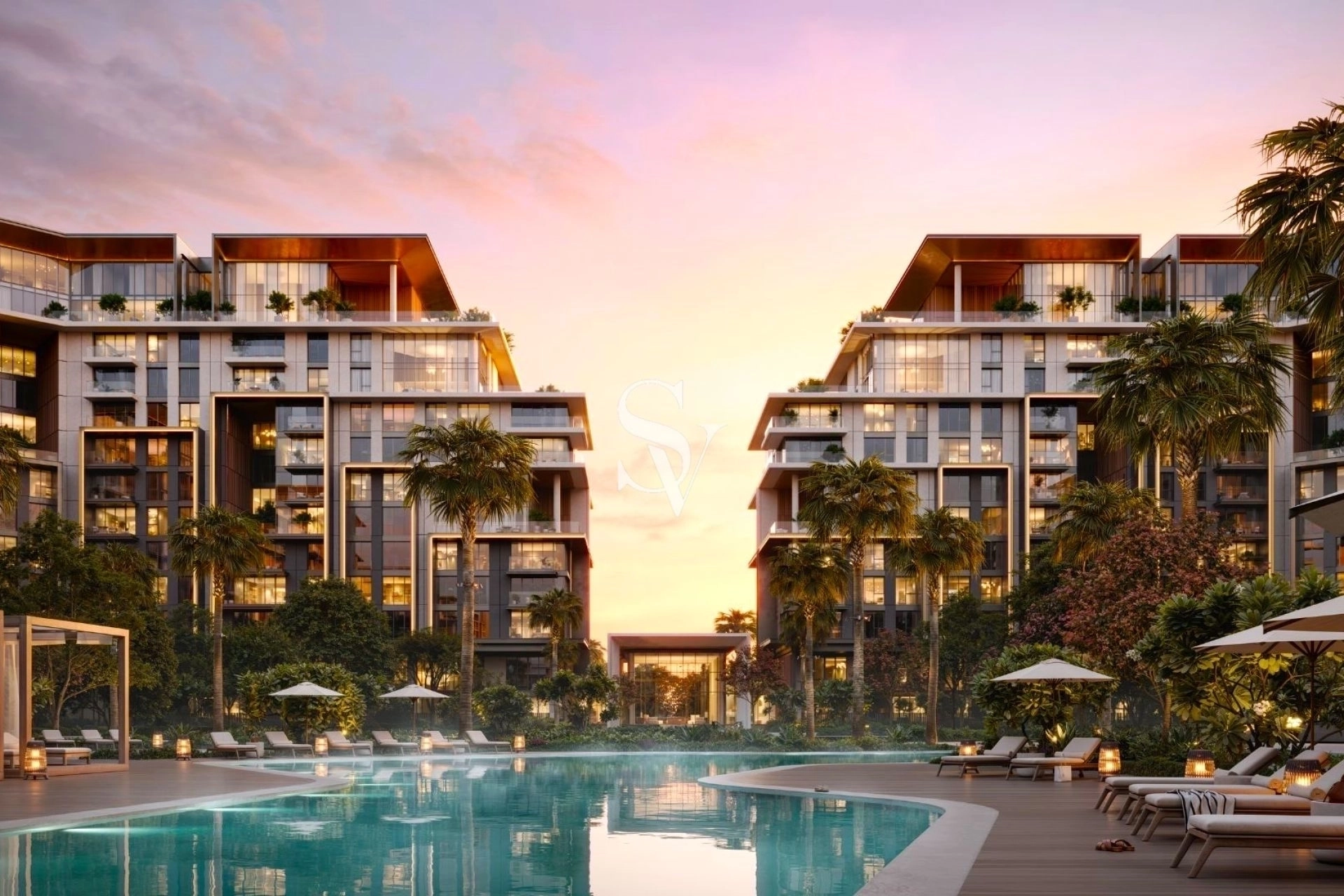 Direct Lagoon and Beach |Luxury 1BR |Urban Living