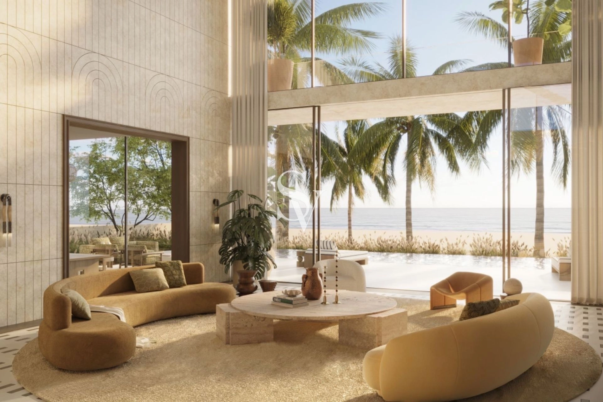 Waterfront Villa | Resort Type 5BR | Private Beach