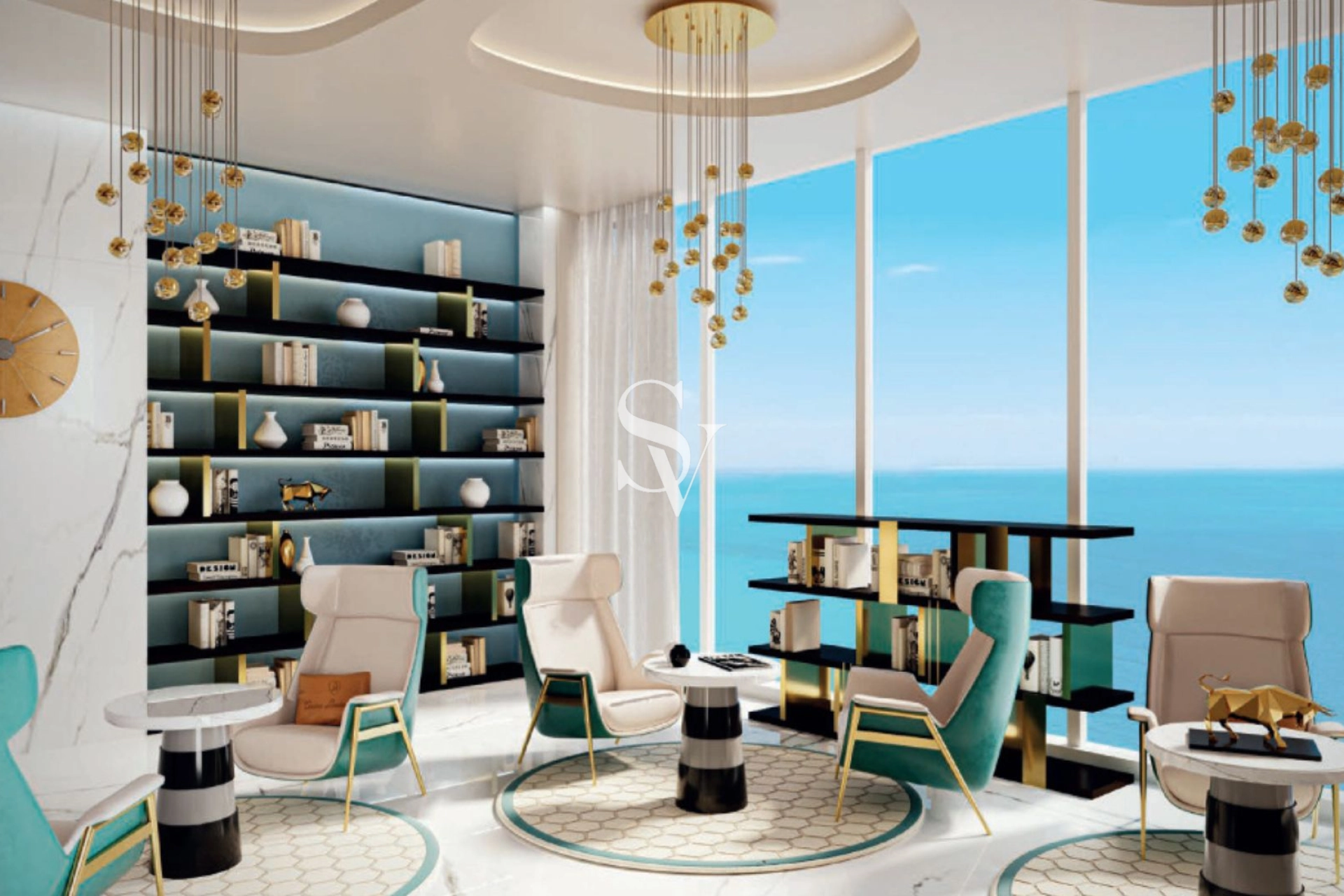 Full Panoramic Sea View-Luxury 1BR-PrimeLocation