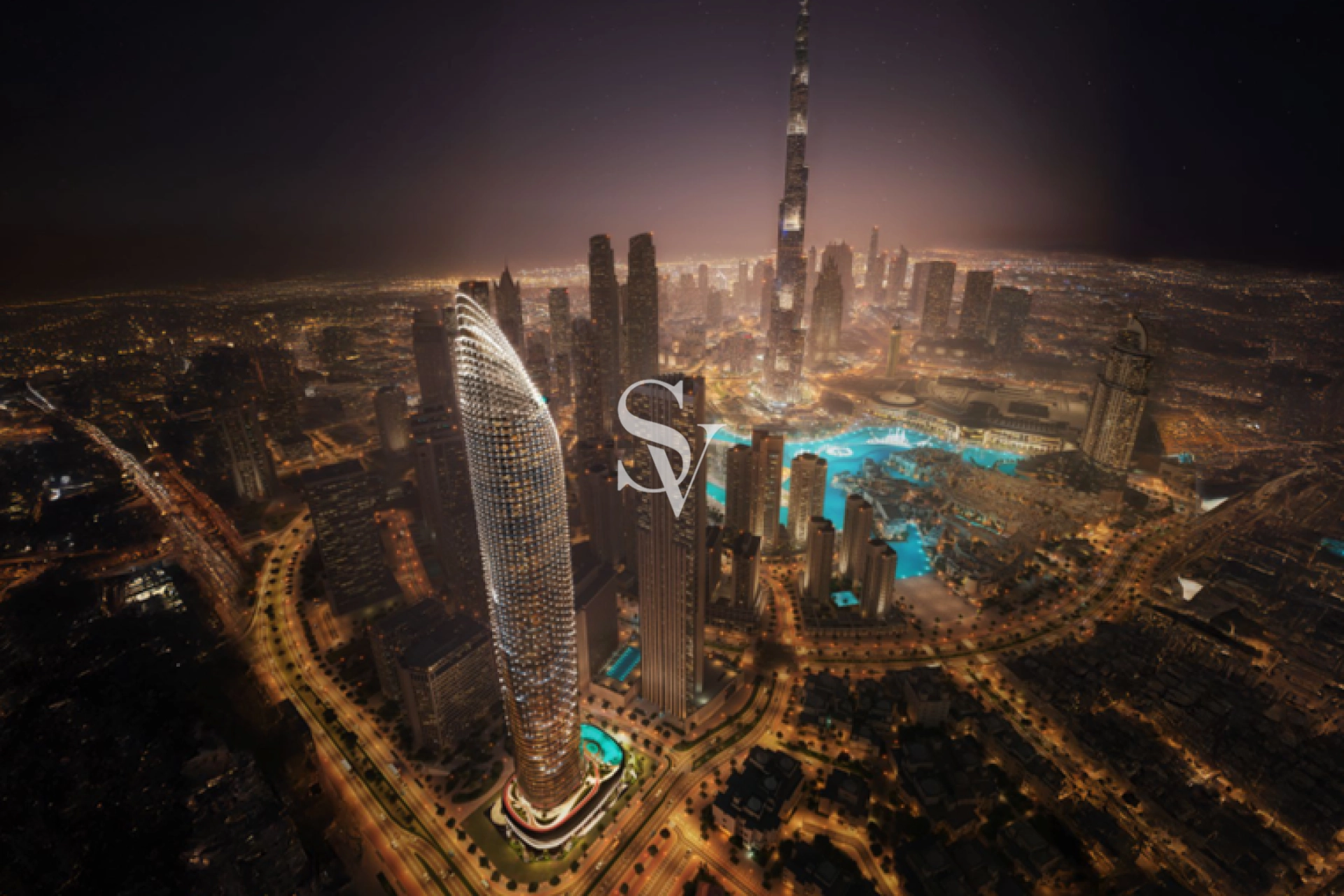 Burj Khalifa View | Luxury Tower | Dubai Skyline