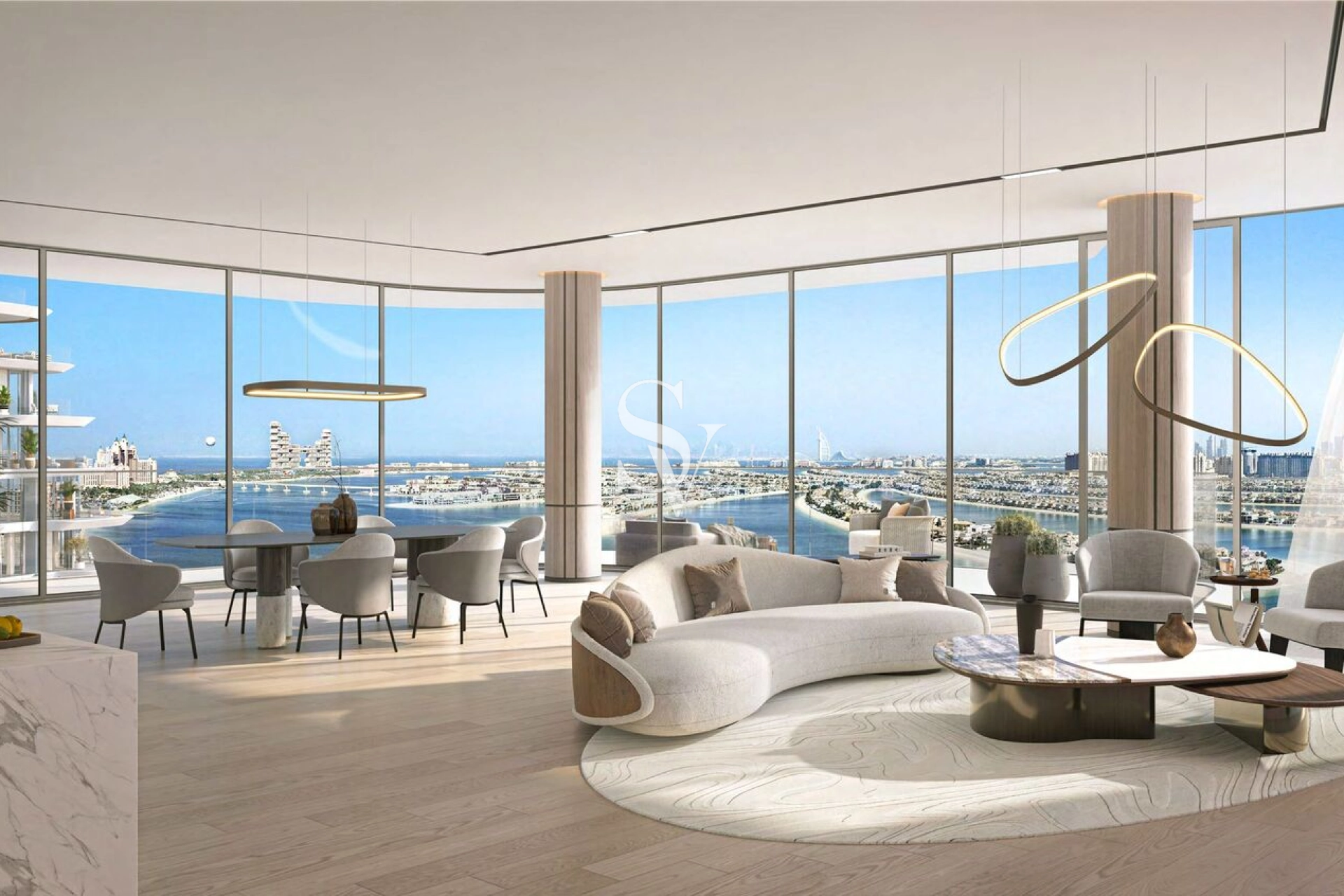 SEA VIEW 2BR+ MAID | RARE OPPORTUNITY ON THE PALM