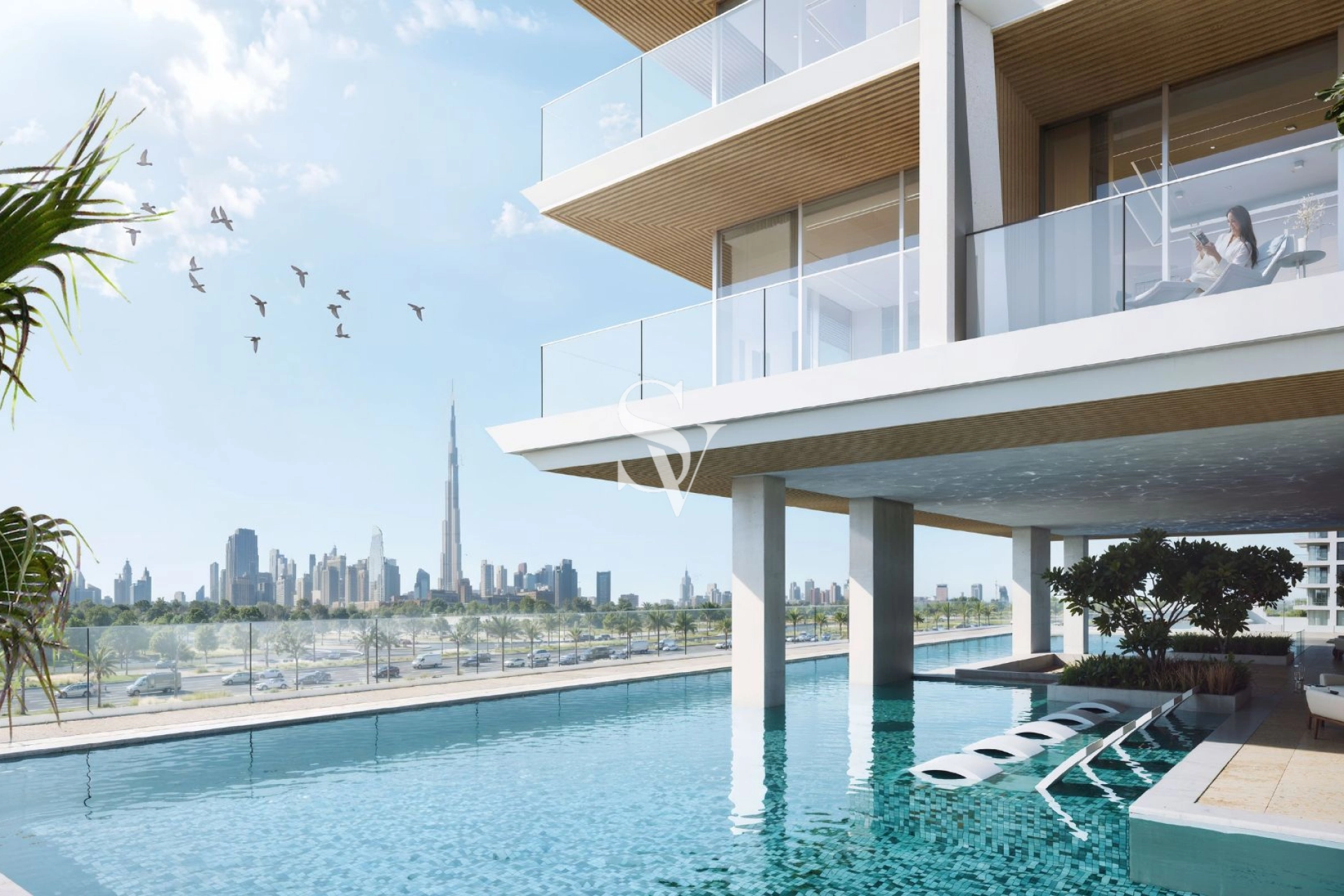 Modern 2-Bedroom Apartment in Binghatti Ivory