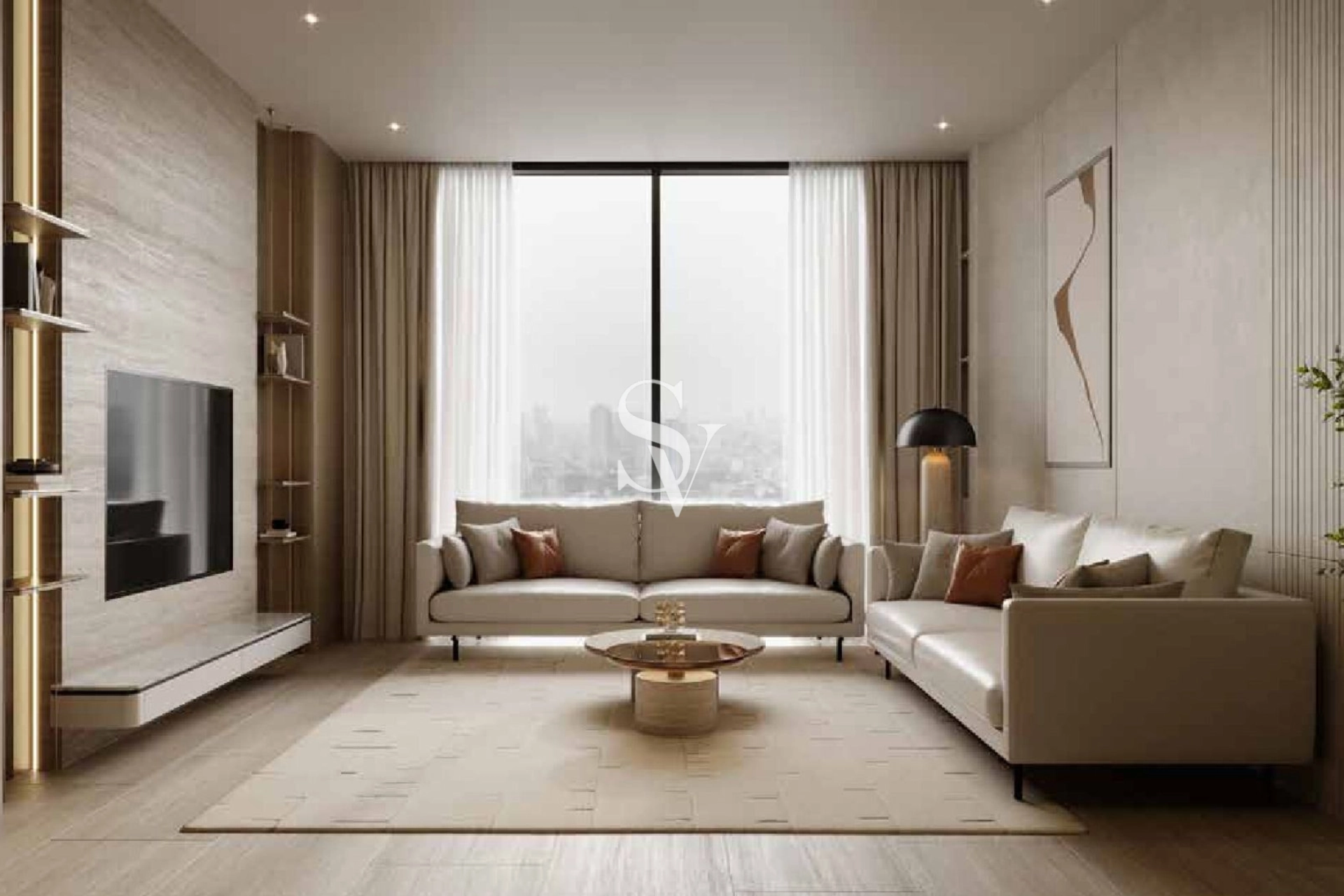 Spacious |  Luxury 1BR |  Smart Home
