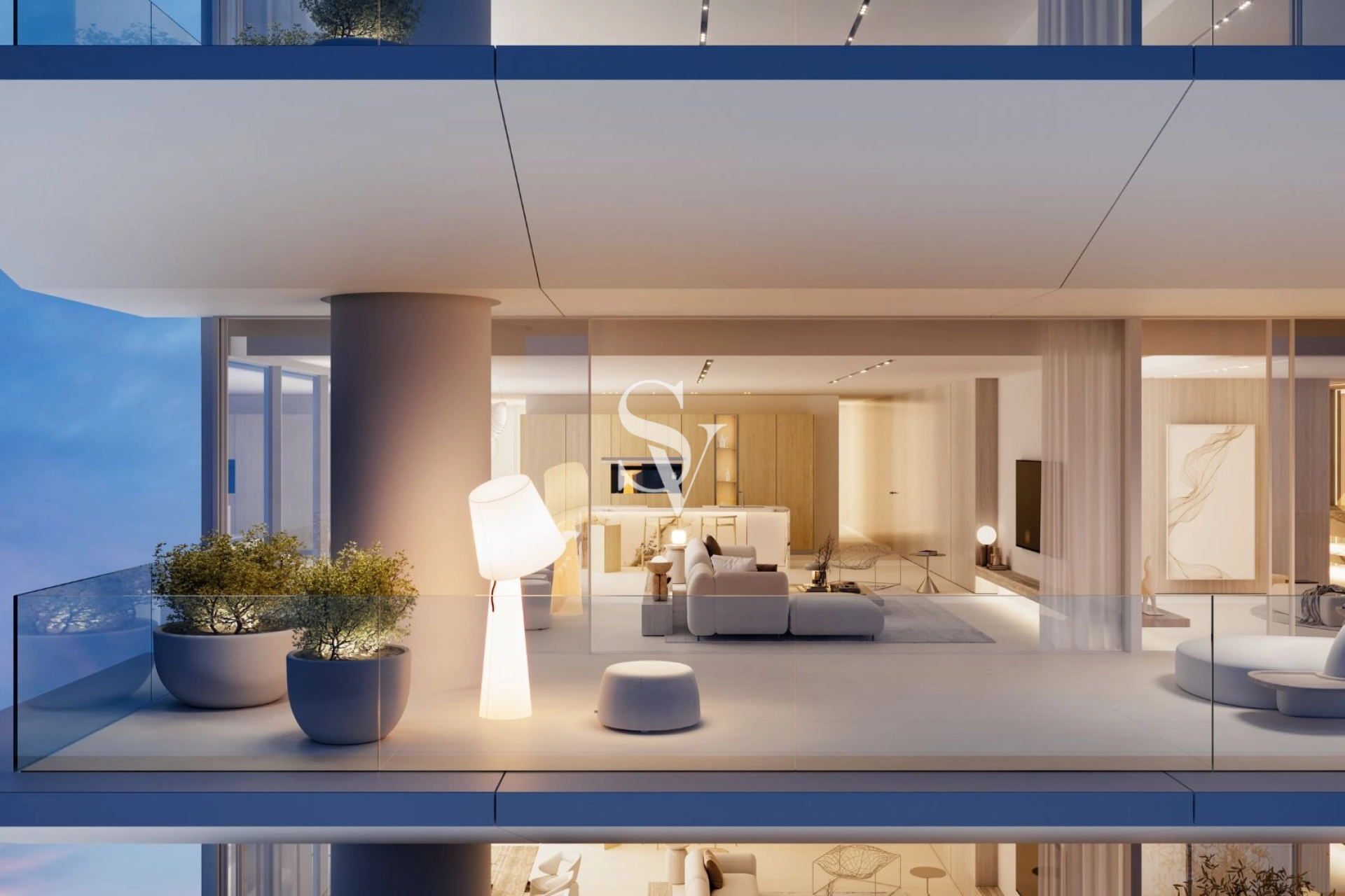 SKY GARDEN | PRIVATE LOBBY | WET AND DRY KITCHEN