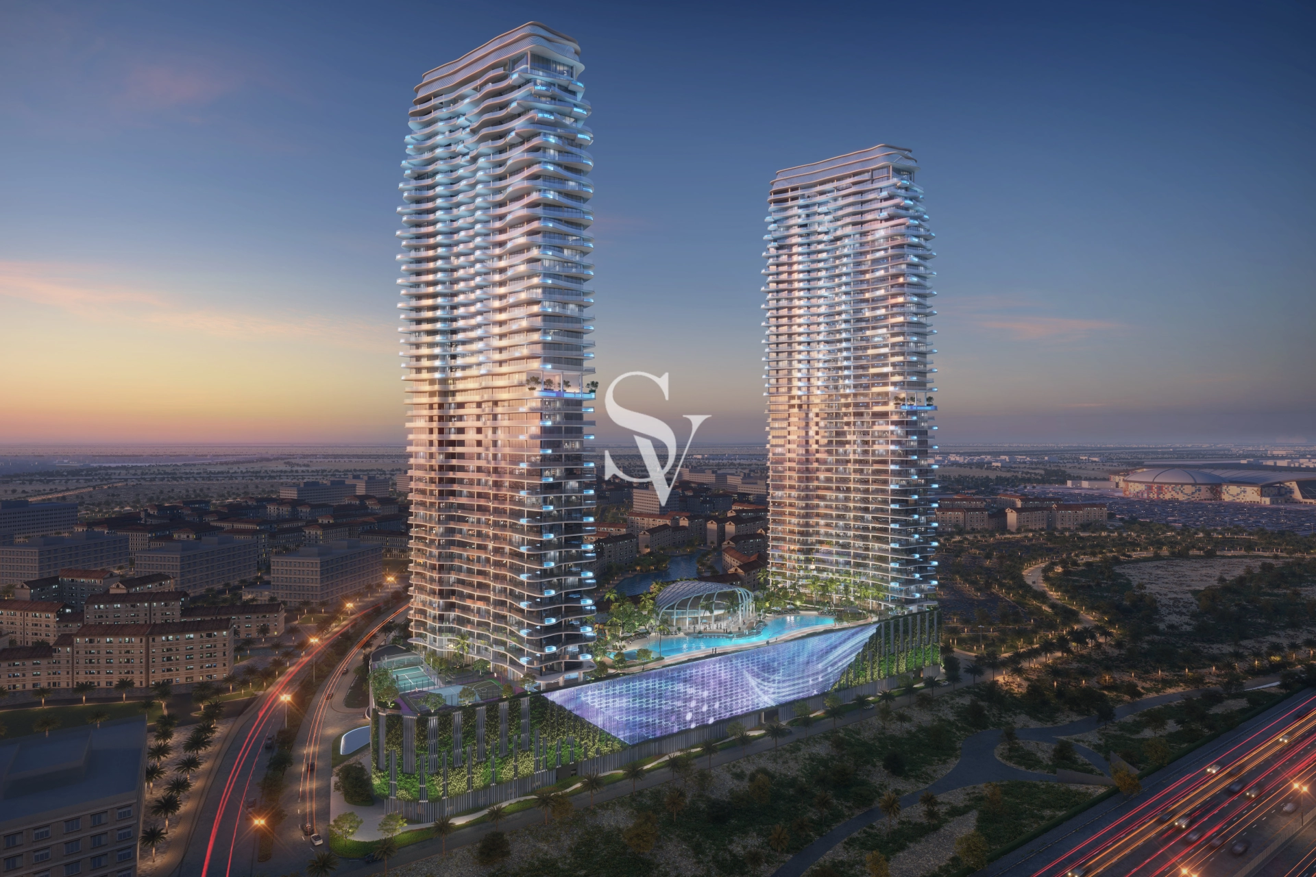 Luxury 2BR|Private Pool|Ai Smart Home Integration