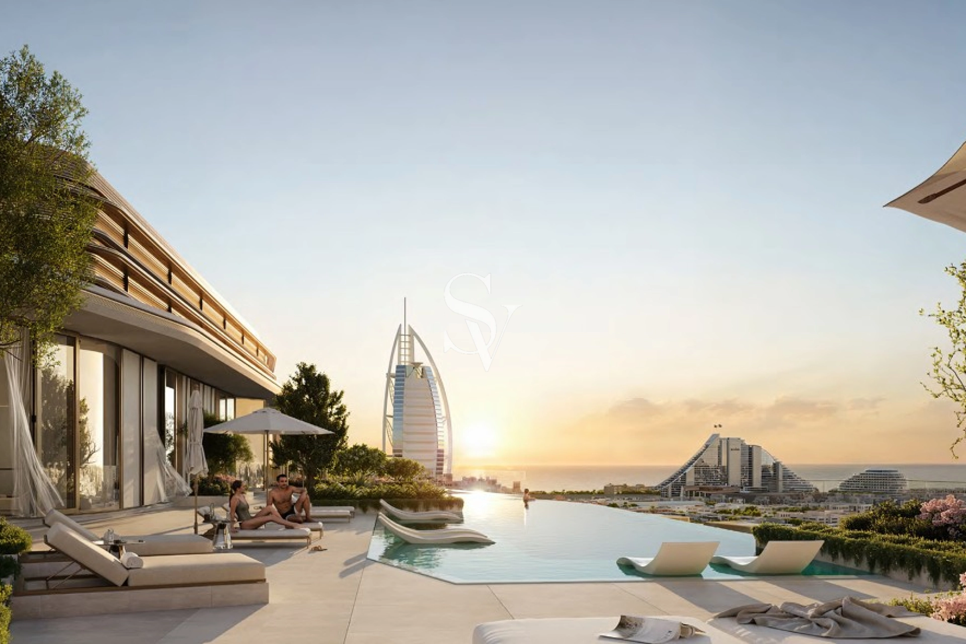 A Rare Gem Near Burj Al Arab - Sleek - Elegance