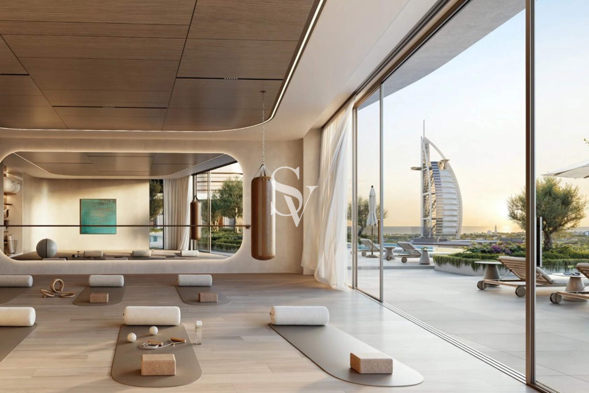 Spacious 3Bhk plus Maid - Full Burj Al Arab View
