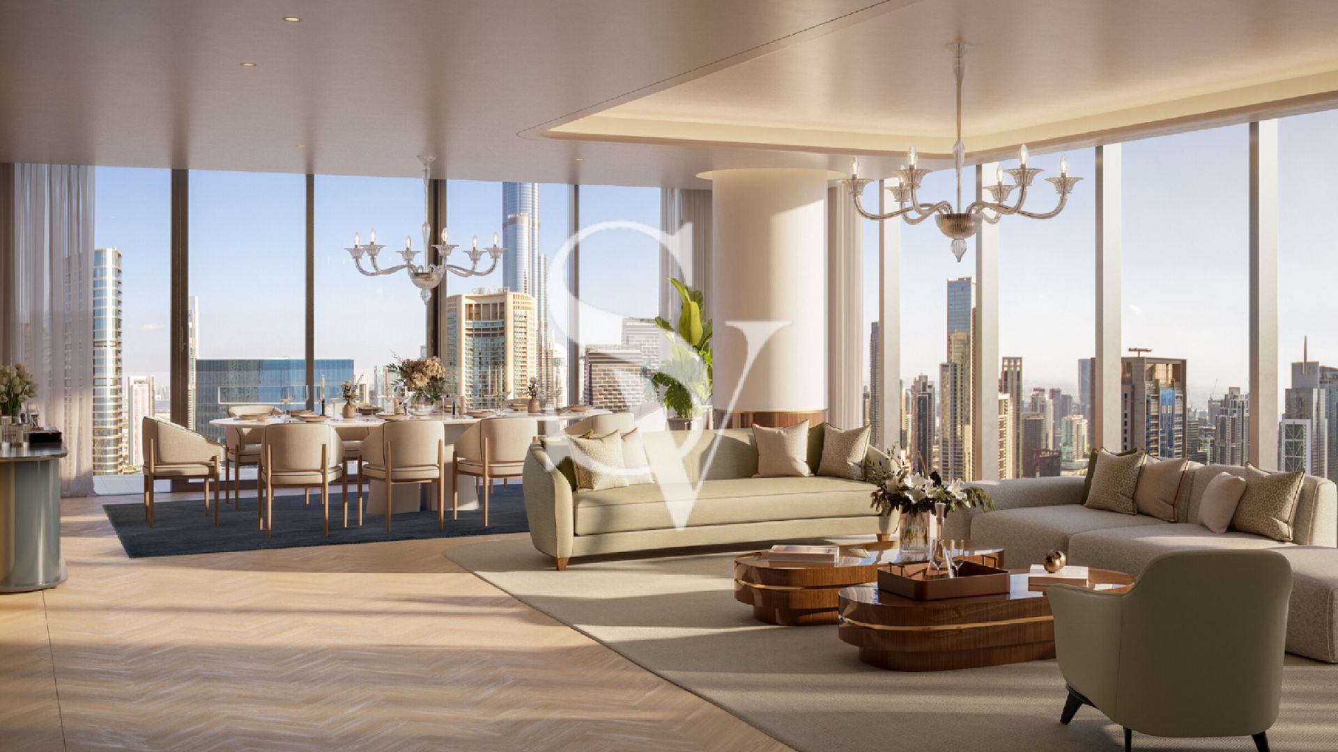 Half Floor Signature  Penthouse |Burj Khalifa View