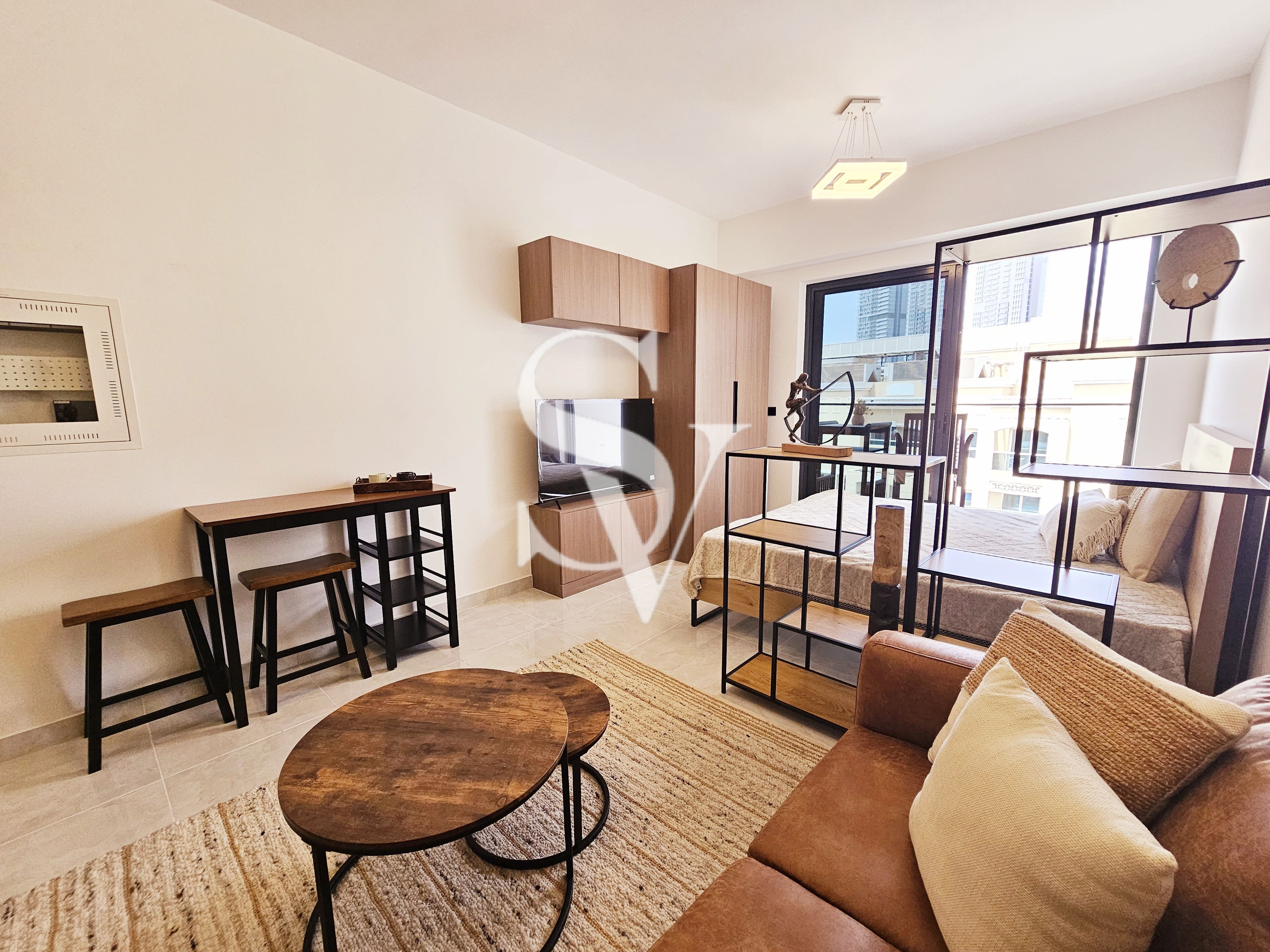 Multiple Cheqqs |Furnished |Near Mall | High floor