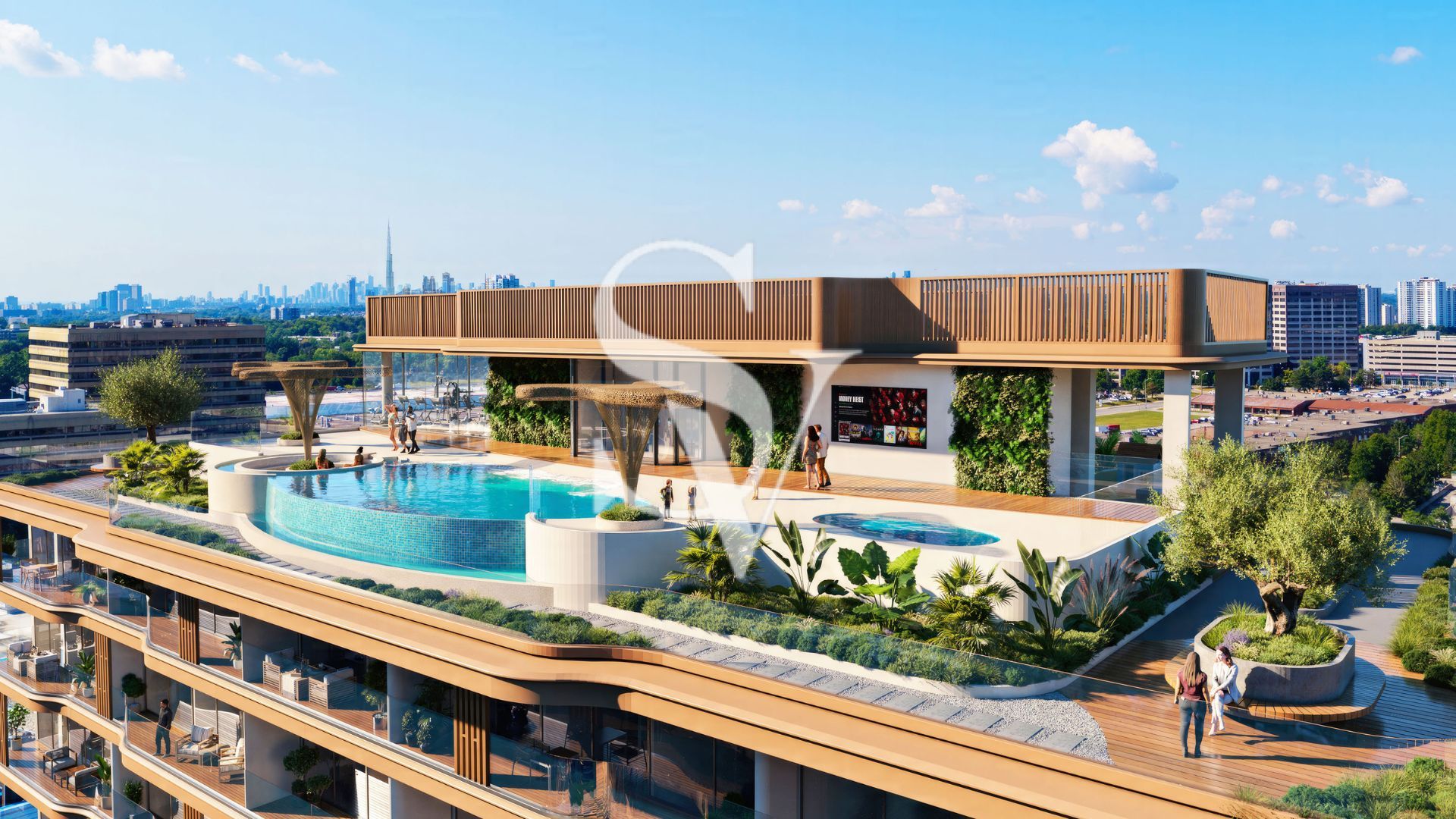 1 BR+MAIDS| Last unit|Near Airport |High returns