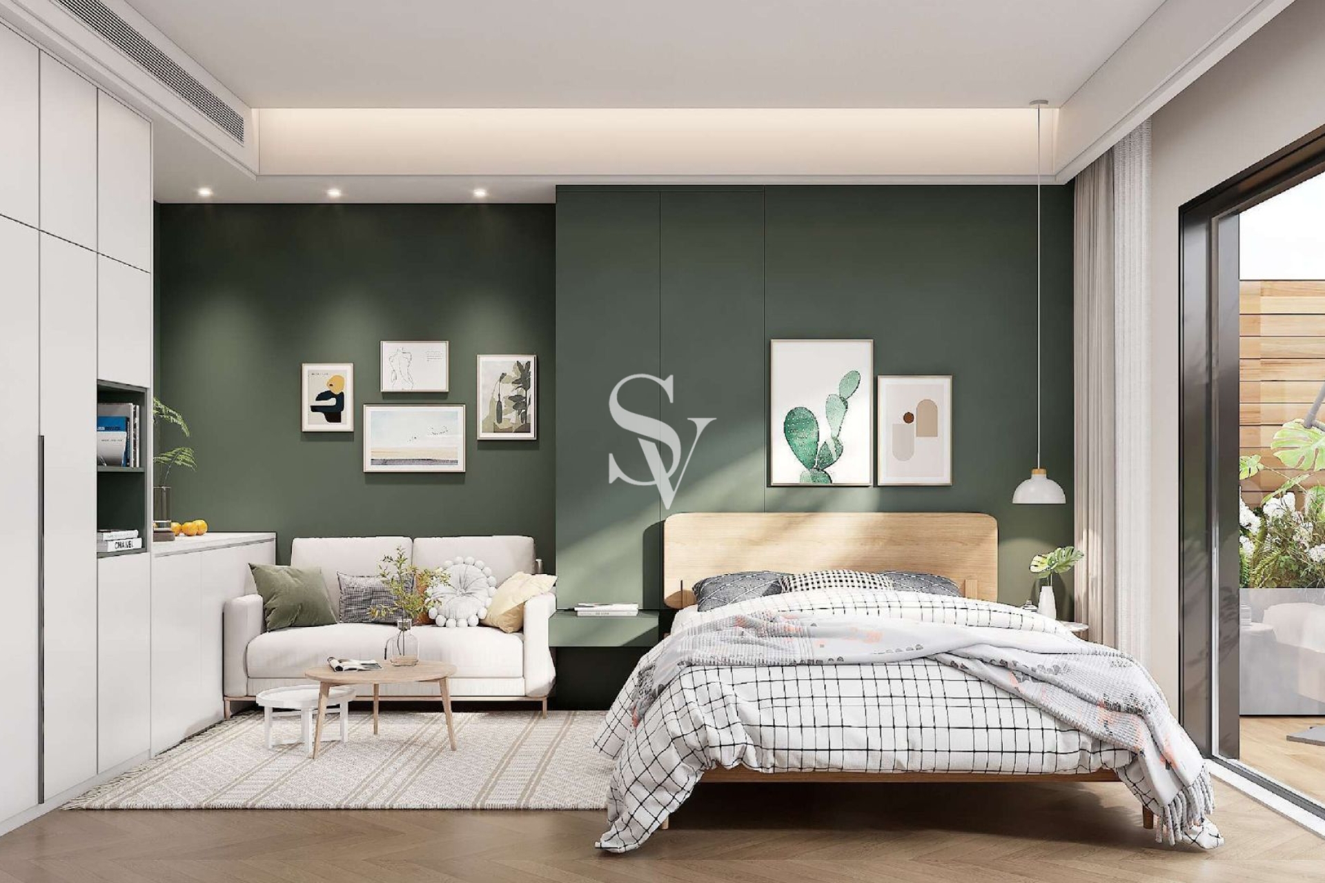 Smart 1 BR Furnished |Forest Living in Dubai South