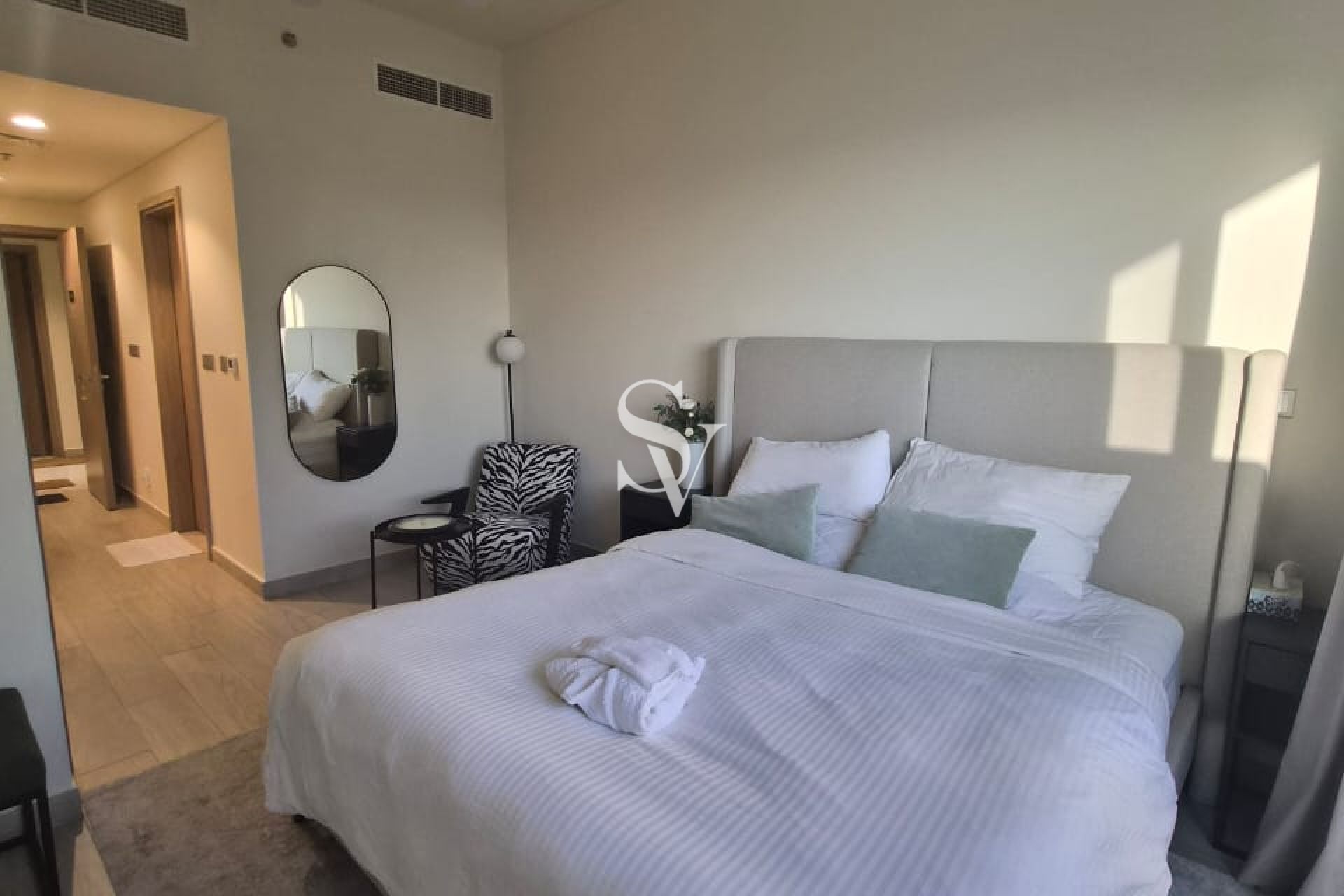 High-Floor Riviera Studio | Furnished and Bright