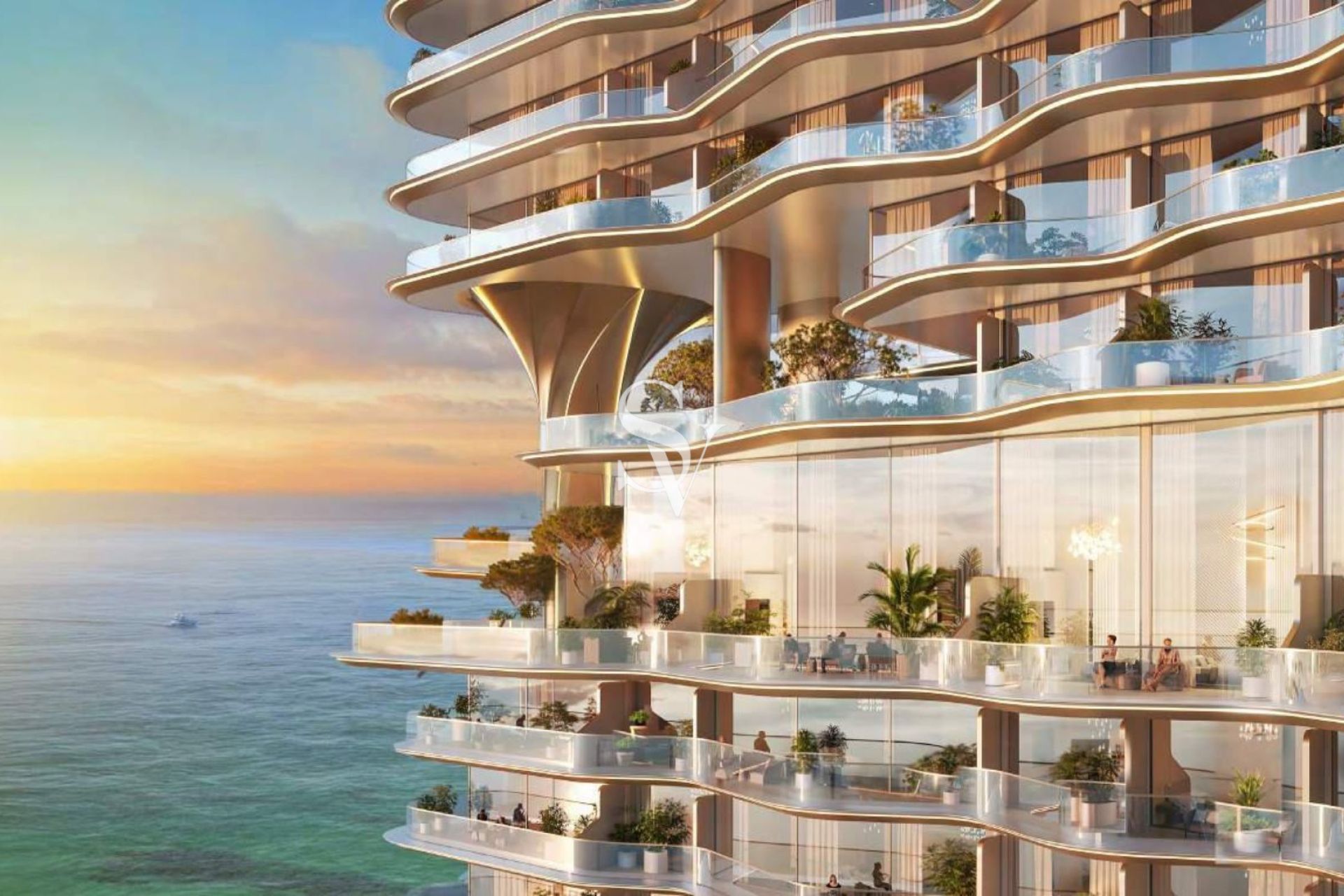 Pay 1% Only| Fully Furnished | Sea- Marina View