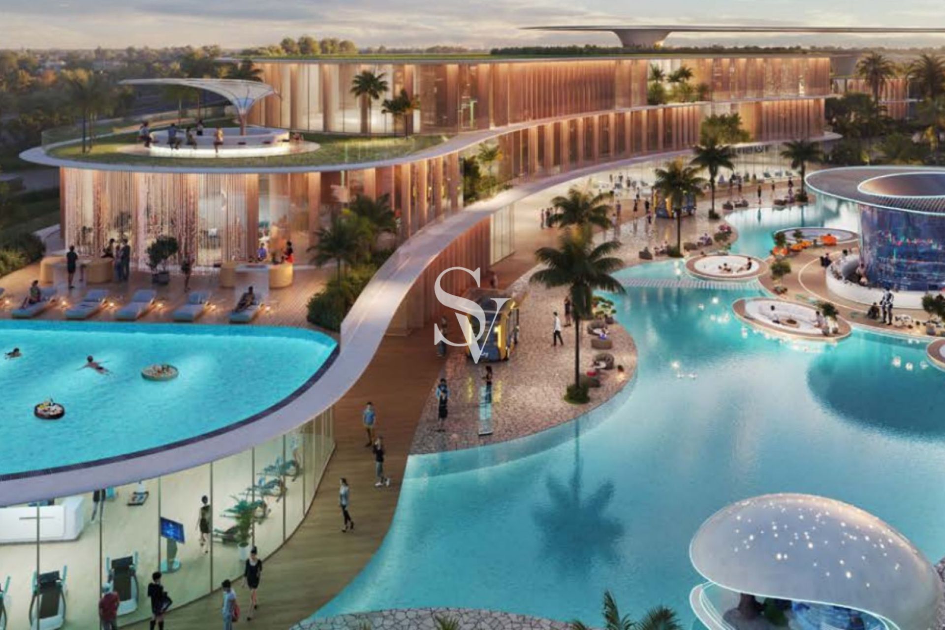 5BR | Semi-Detached |Lagoon View | 1% Monthly