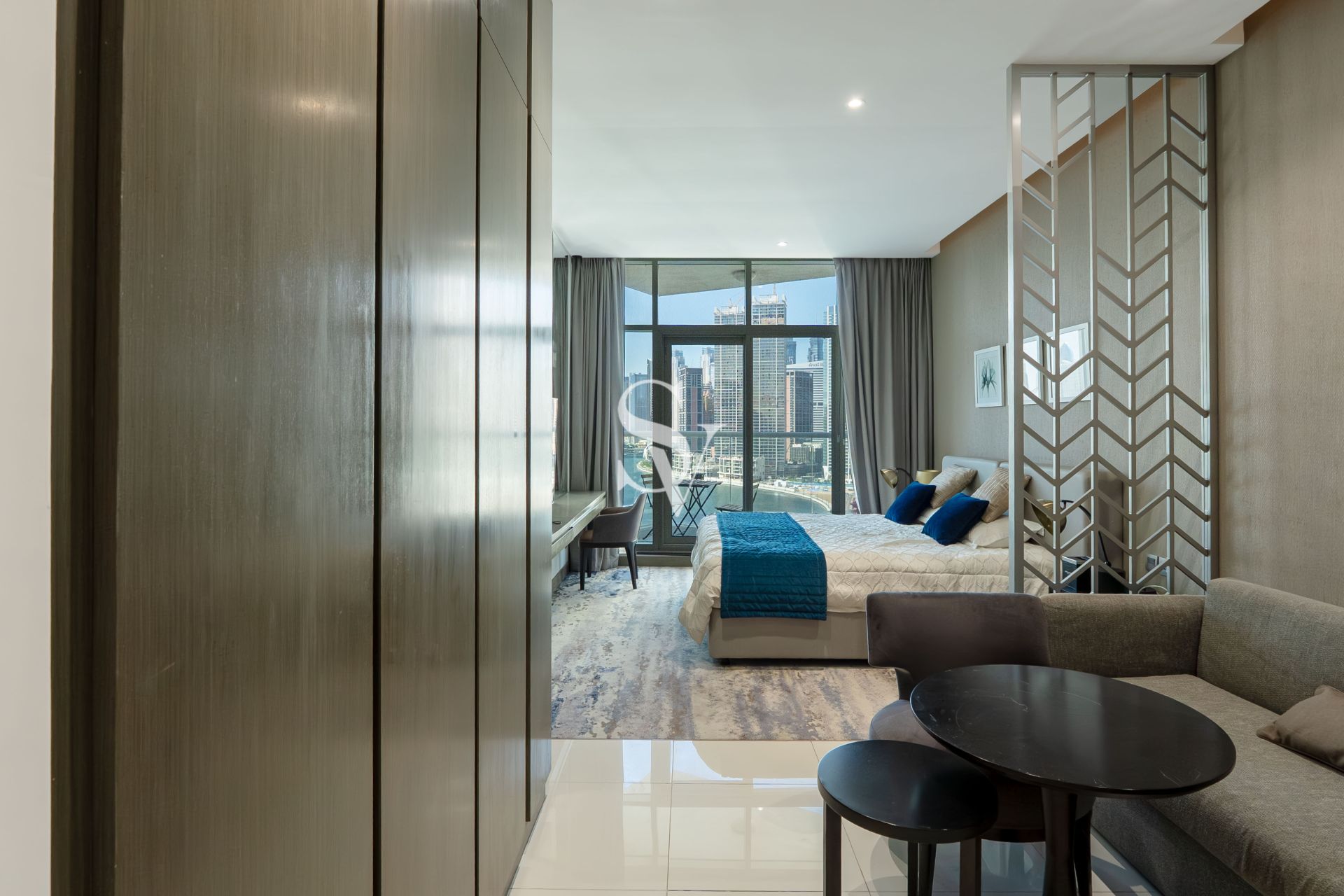 Spacious | Mid Floor | Furnished | Canal View