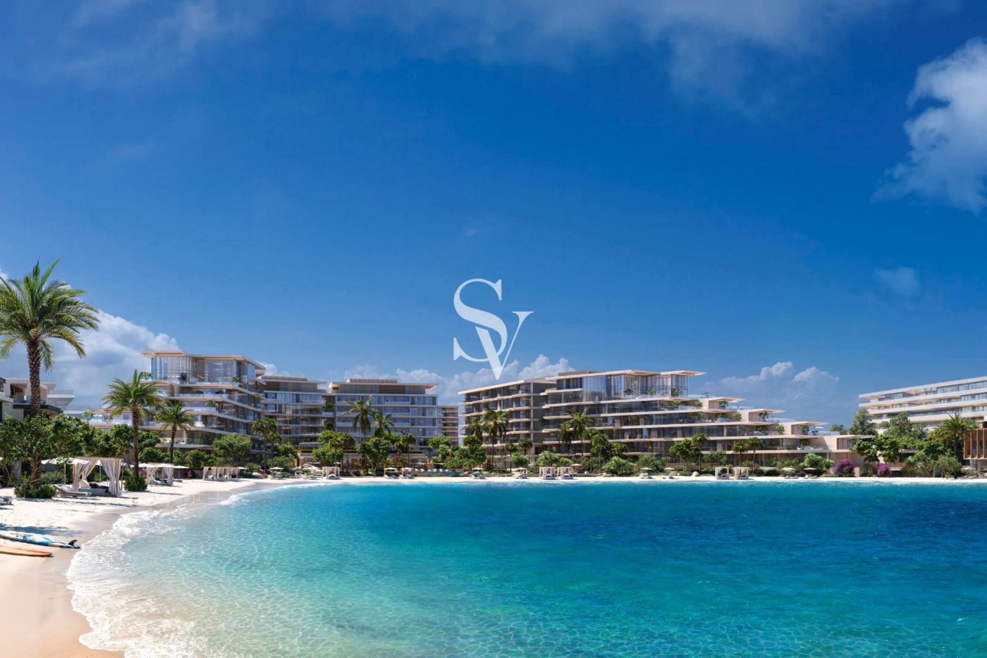 Direct Private Beach | Resort Living | Luxury 1 BR