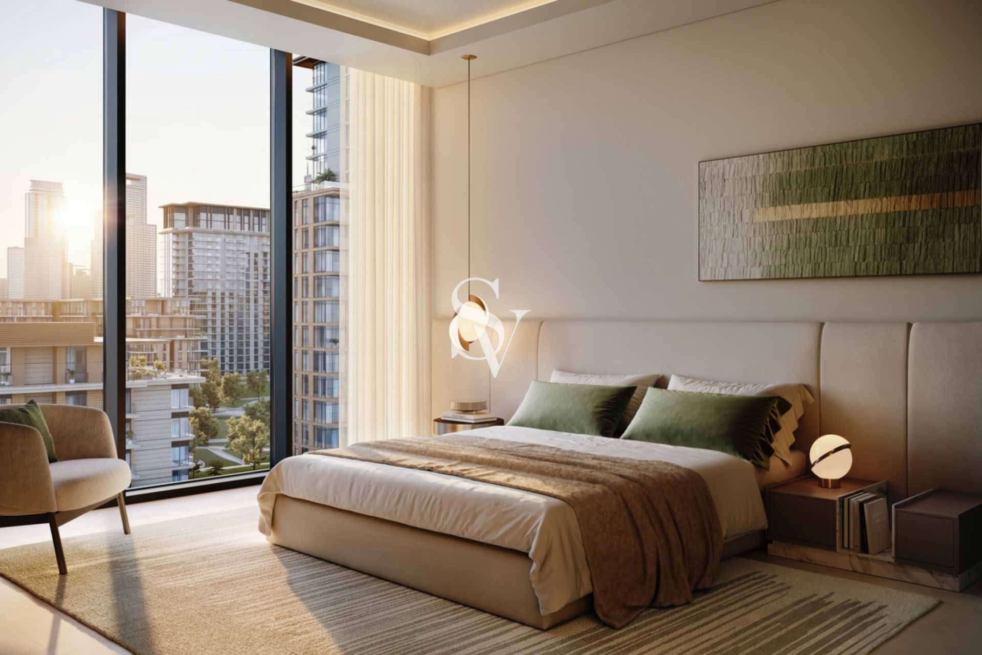 1BR | Citywalk Crestlane  | Lagoon And Beach Life