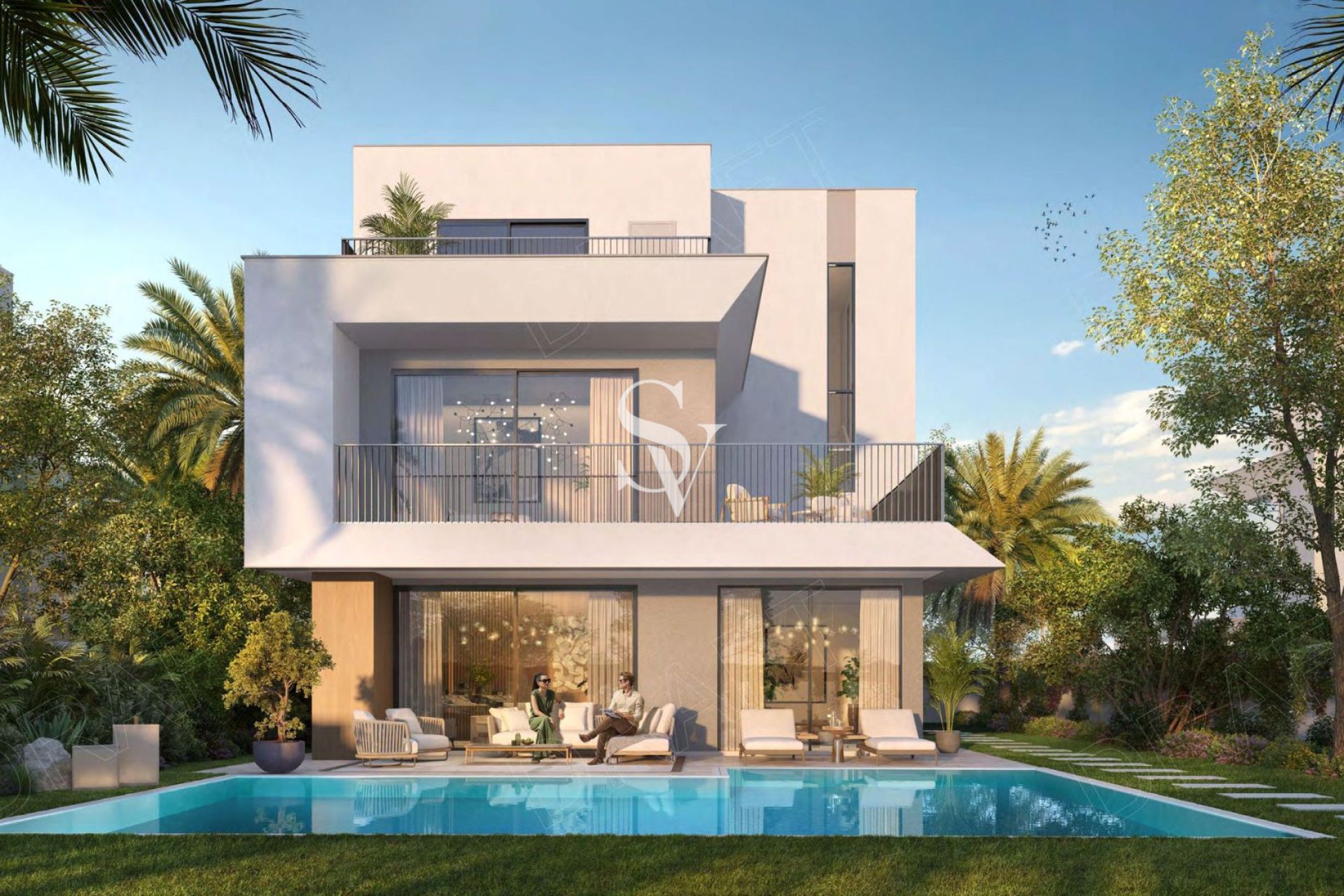 Luxury 4BR Villa-Golf Course-Next to New Airport
