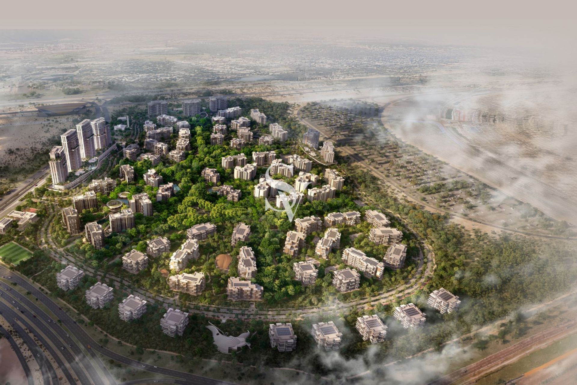 Full View Of Ghaf Woods | High Floor | Secure Now