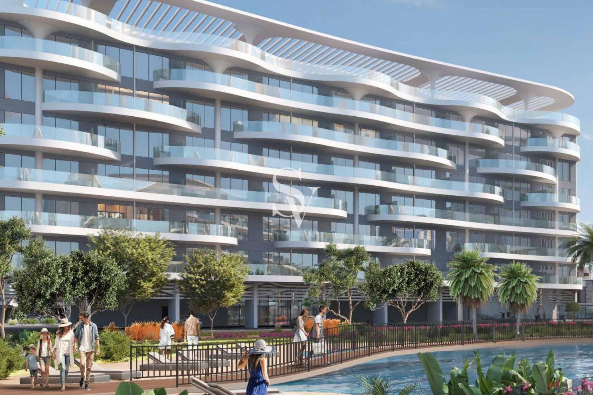 Premium Finishes| Waterfront Apartment|Lagoon View