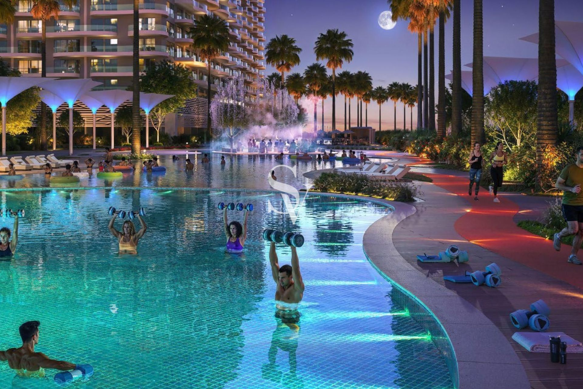 Pool View | High Floor | Beautifully Designed