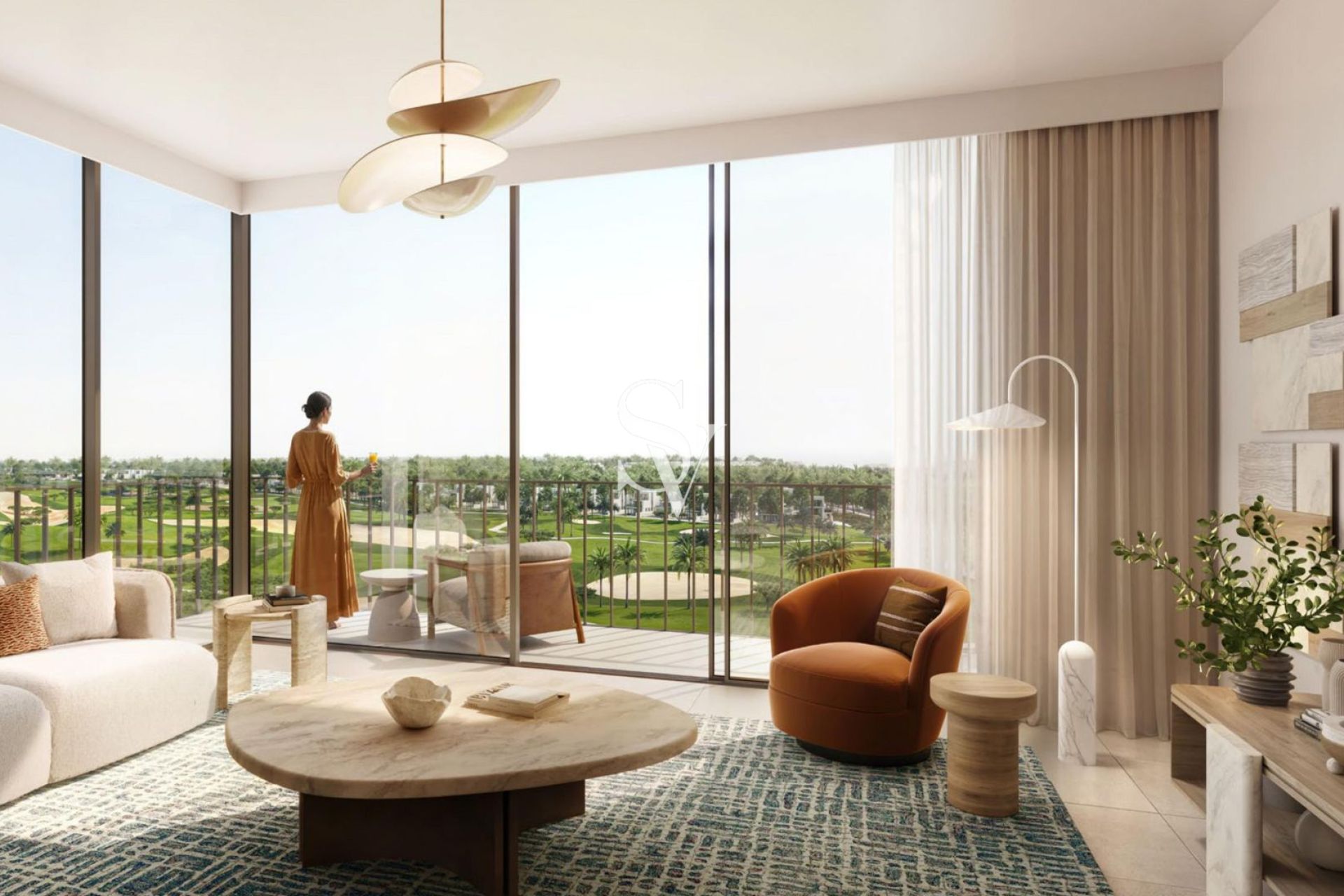 Premium Corner 2BR with Golf Views | Emaar South