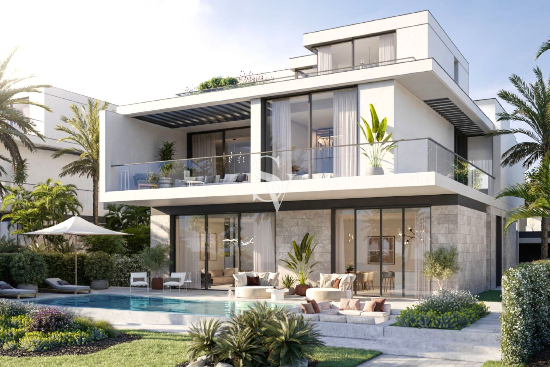 True Waterfront 5 BR | Signature Island | Open Sea