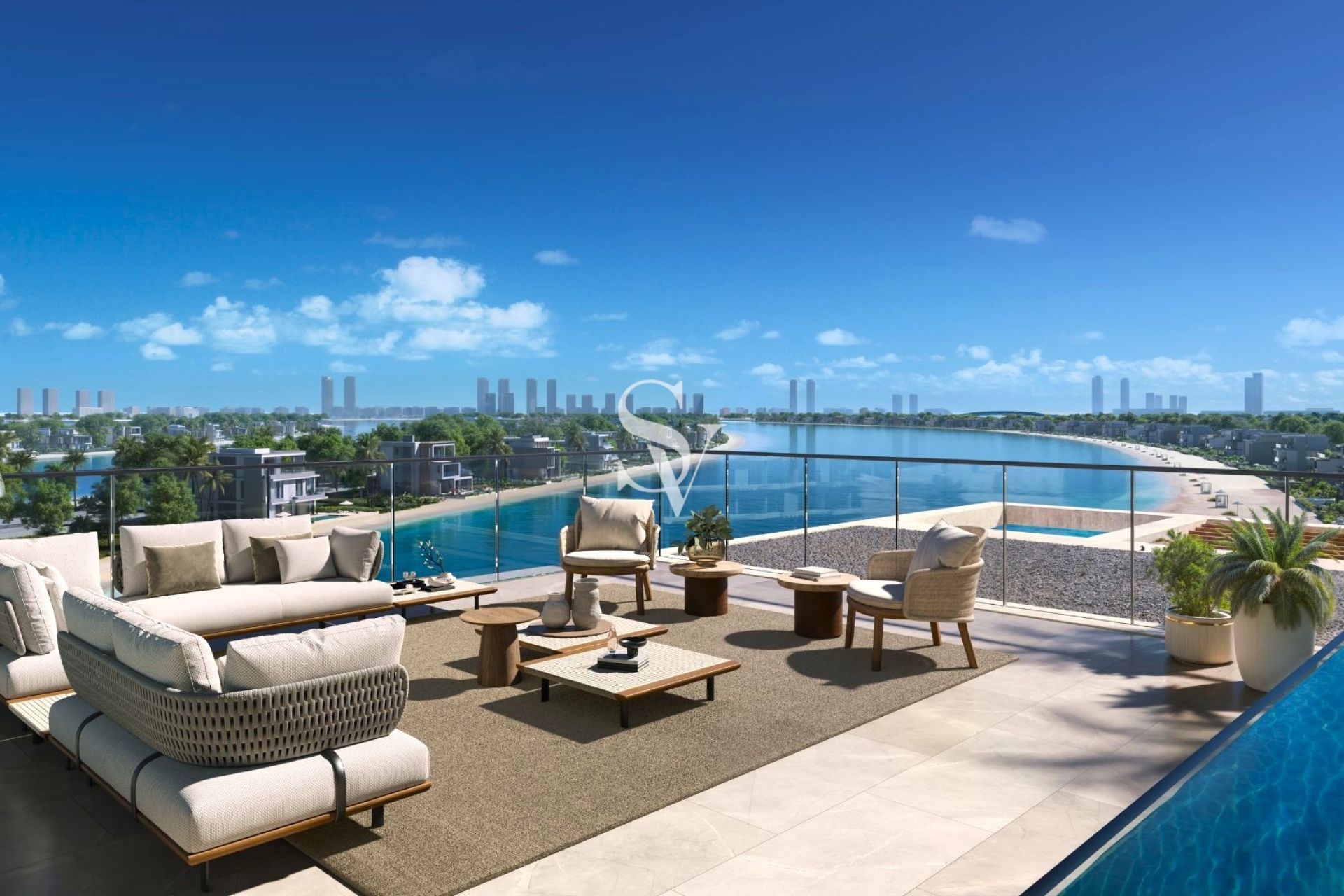 Full Open Sea View | Premium 3 BR | Beach Terraces