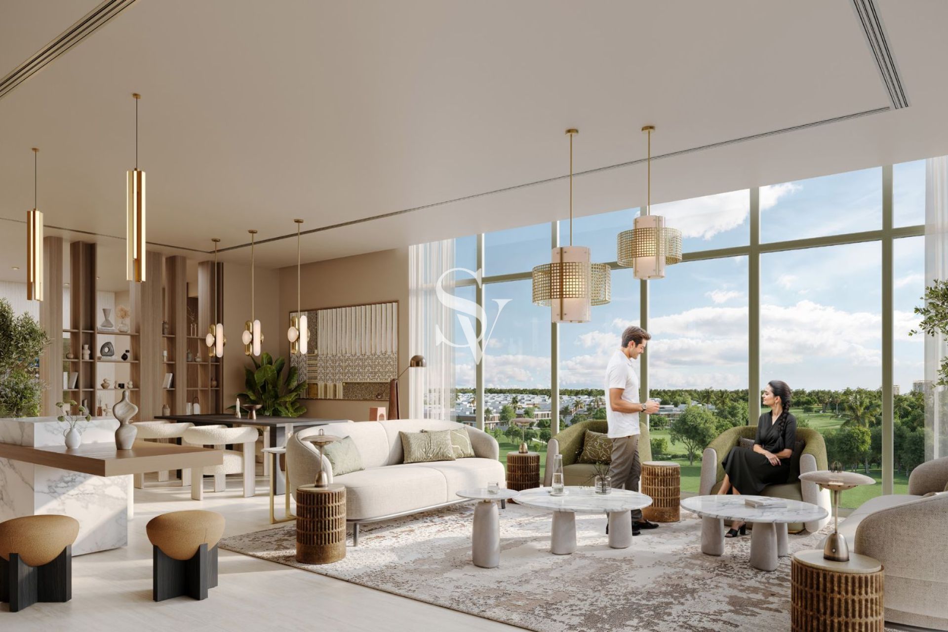 3BR + Maid | Golf View | Corner Unit | Duplex